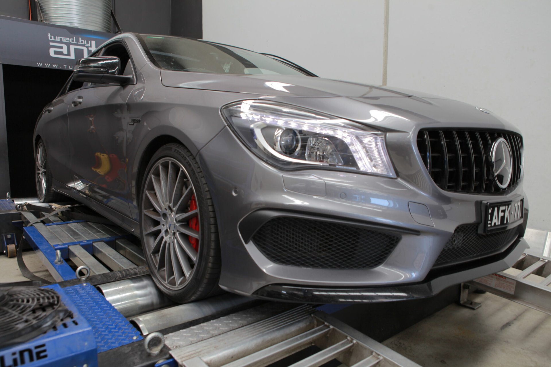 Mercedes CLA45 AMG Stage 2 — On the dyno