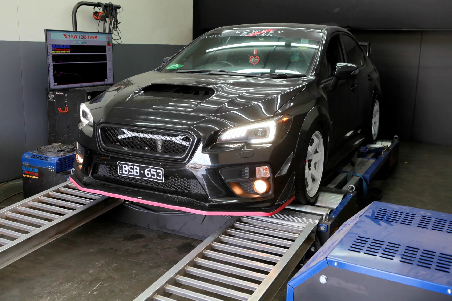 2015 Subaru WRX Stage 2 — On the dyno