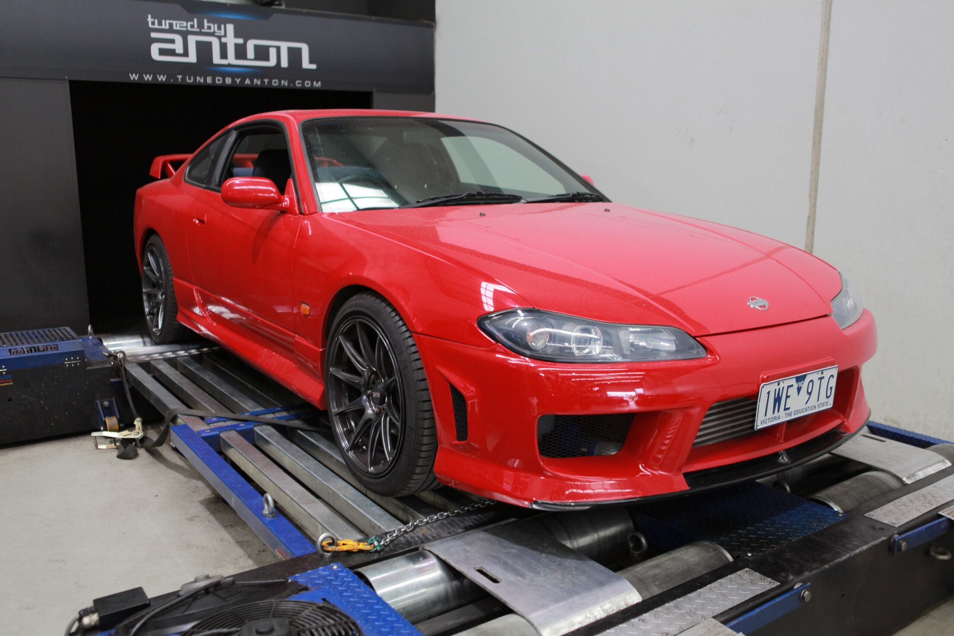 Nissan Silvia S15 — On the dyno