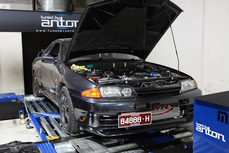 Nissan R32 GTR — On the dyno