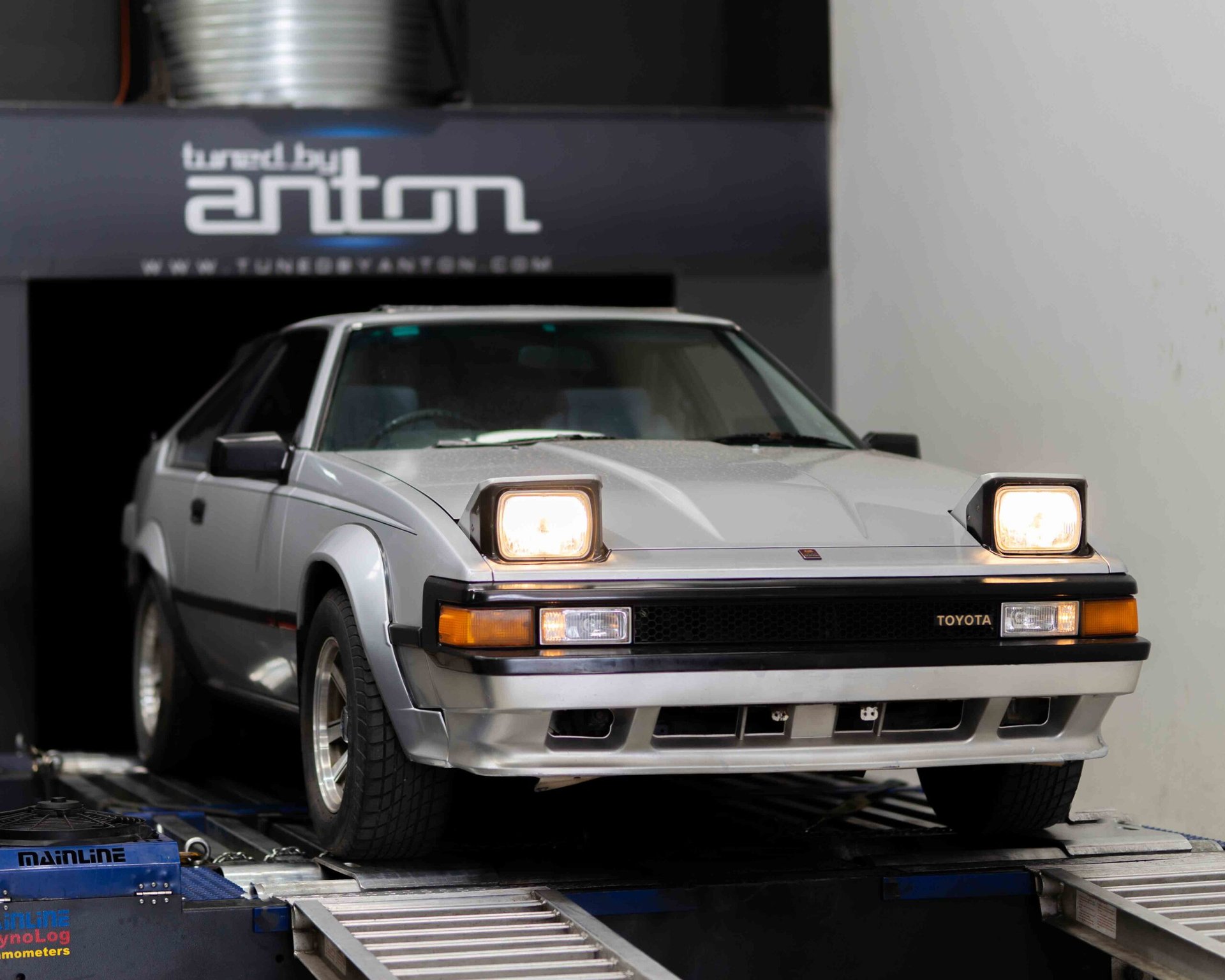Toyota Supra MK2 — On the dyno