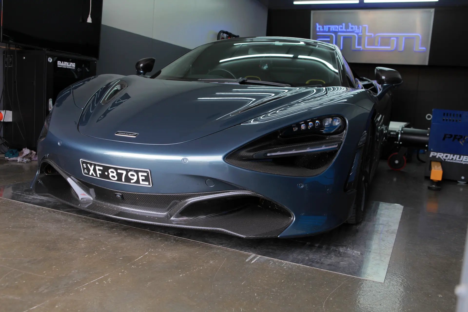 McLaren 720S Stage 2 600kW dyno result — 602 kW