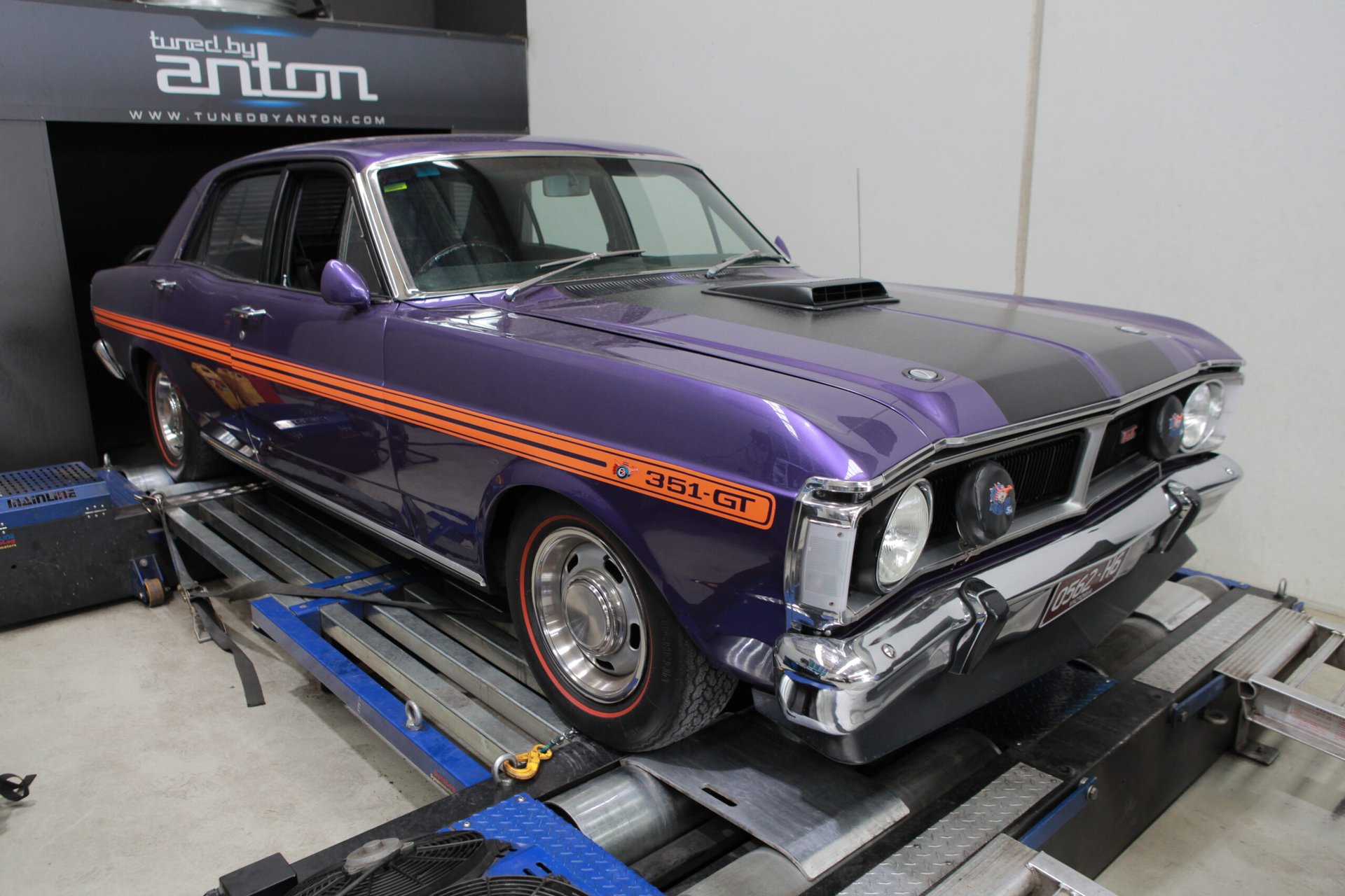 Ford XY Falcon — On the dyno