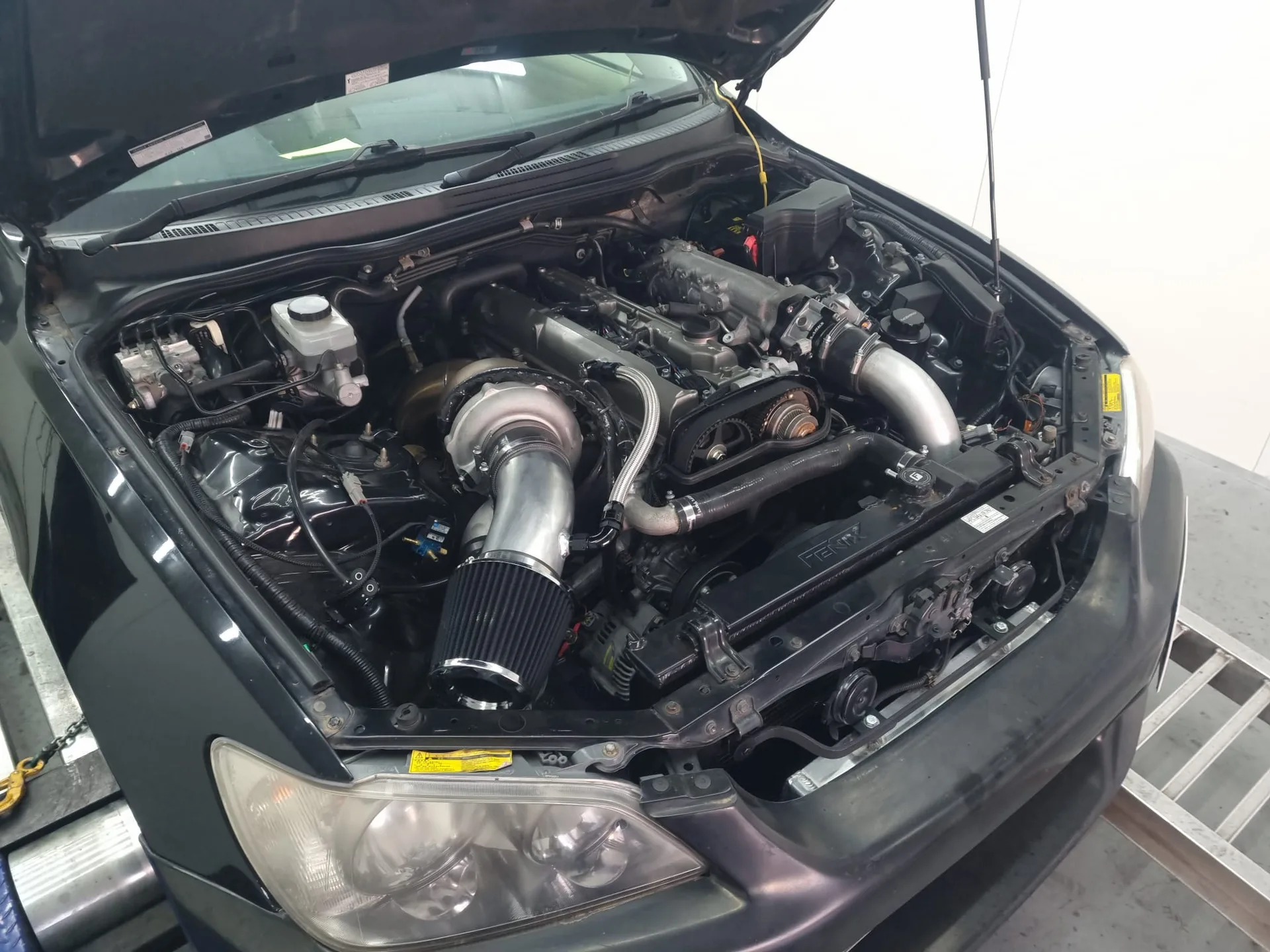 Lexus IS300 2JZ Swap — On the dyno