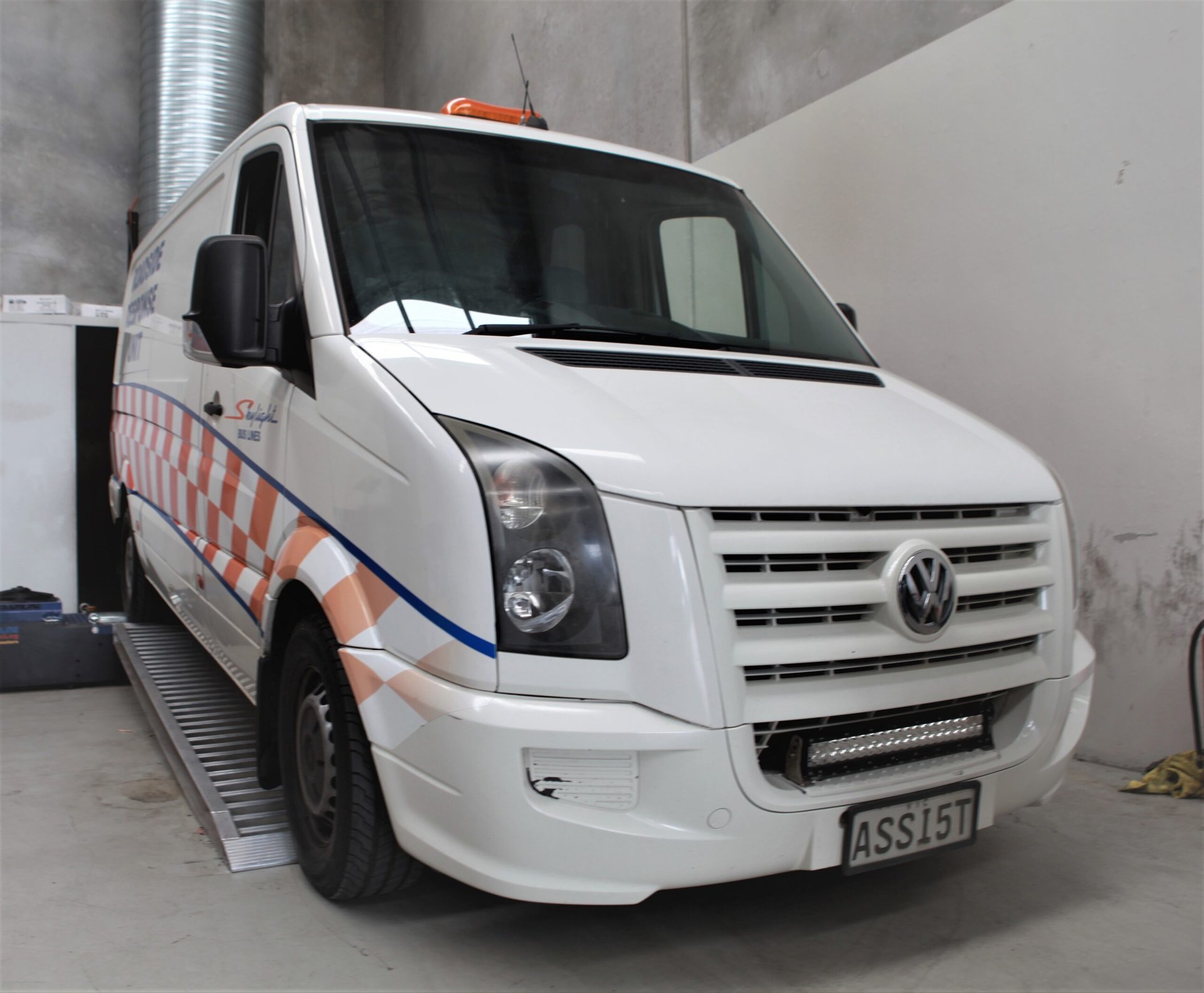 Volkswagen Crafter — On the dyno