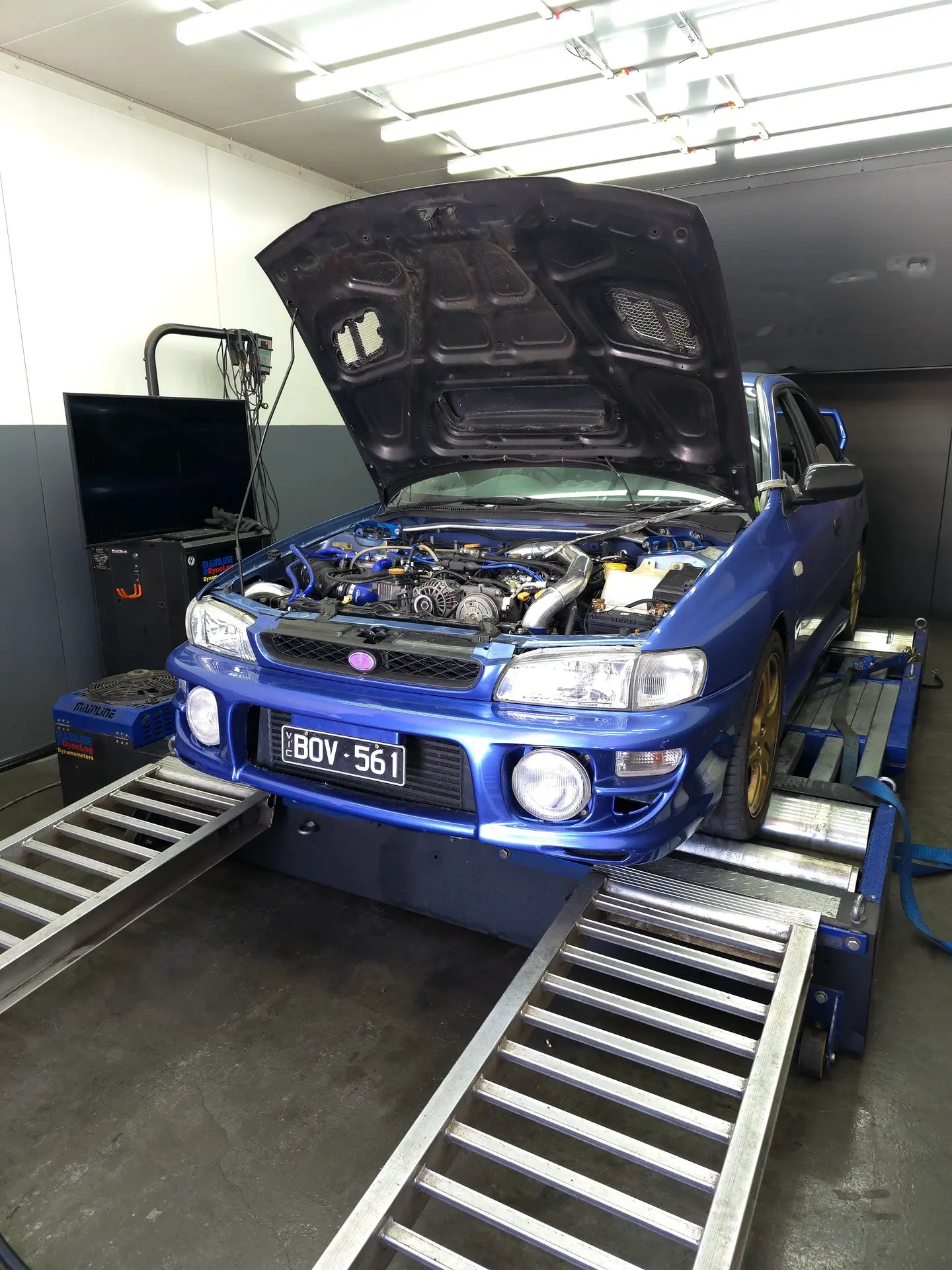 Subaru WRX GC8 - basic boltons — On the dyno