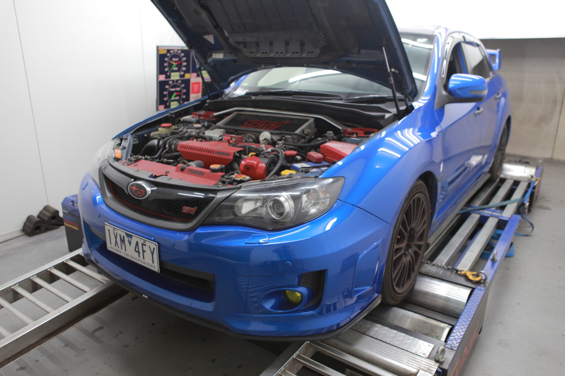 Subaru STi MY13 — On the dyno