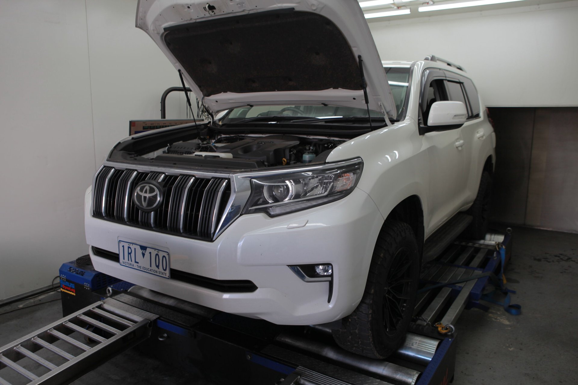Toyota Prado GXL Stage 1 — On the dyno