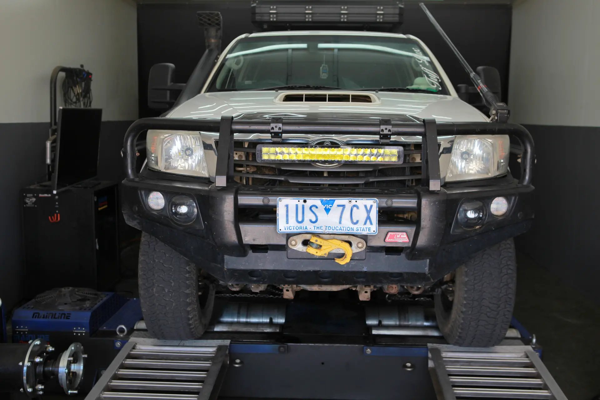 Toyota Hilux KUN26 +100kw — On the dyno