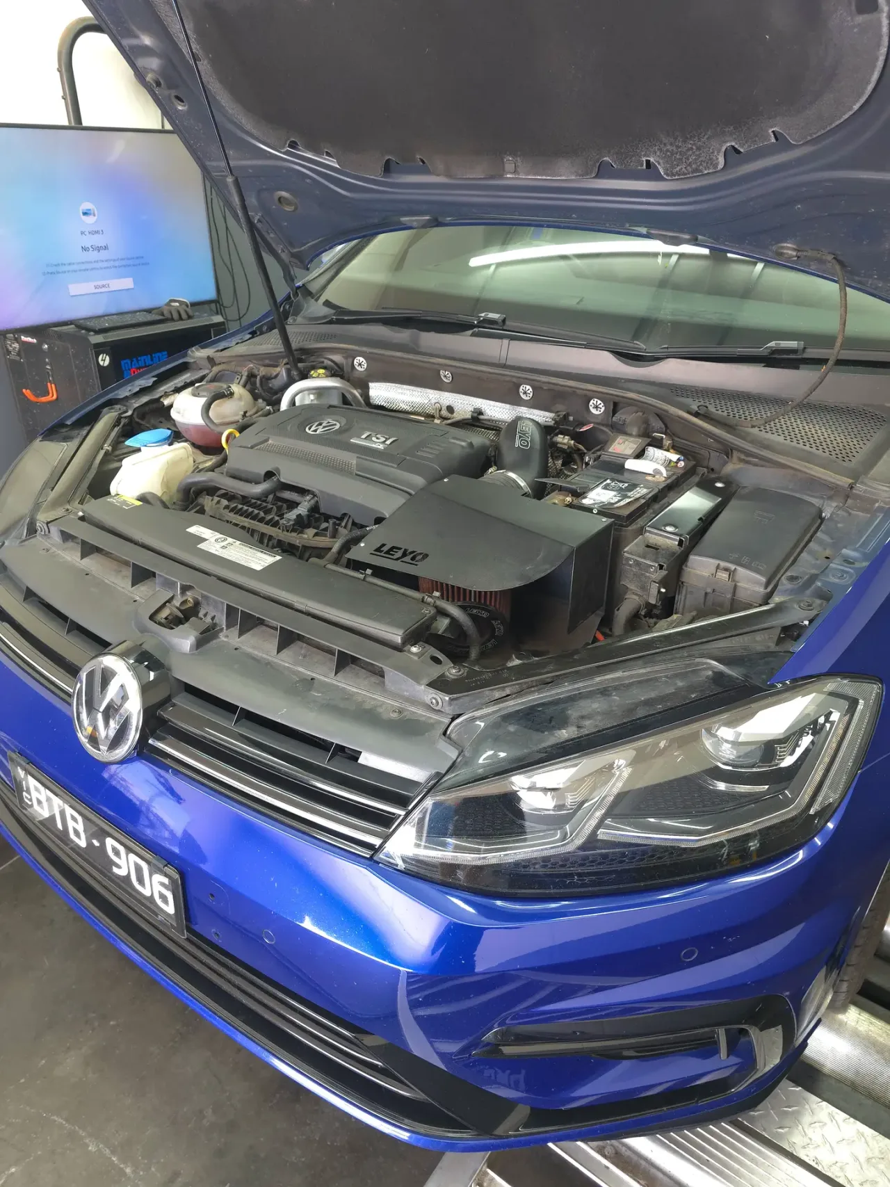 VW Golf MK7.5R Stage 1 — On the dyno