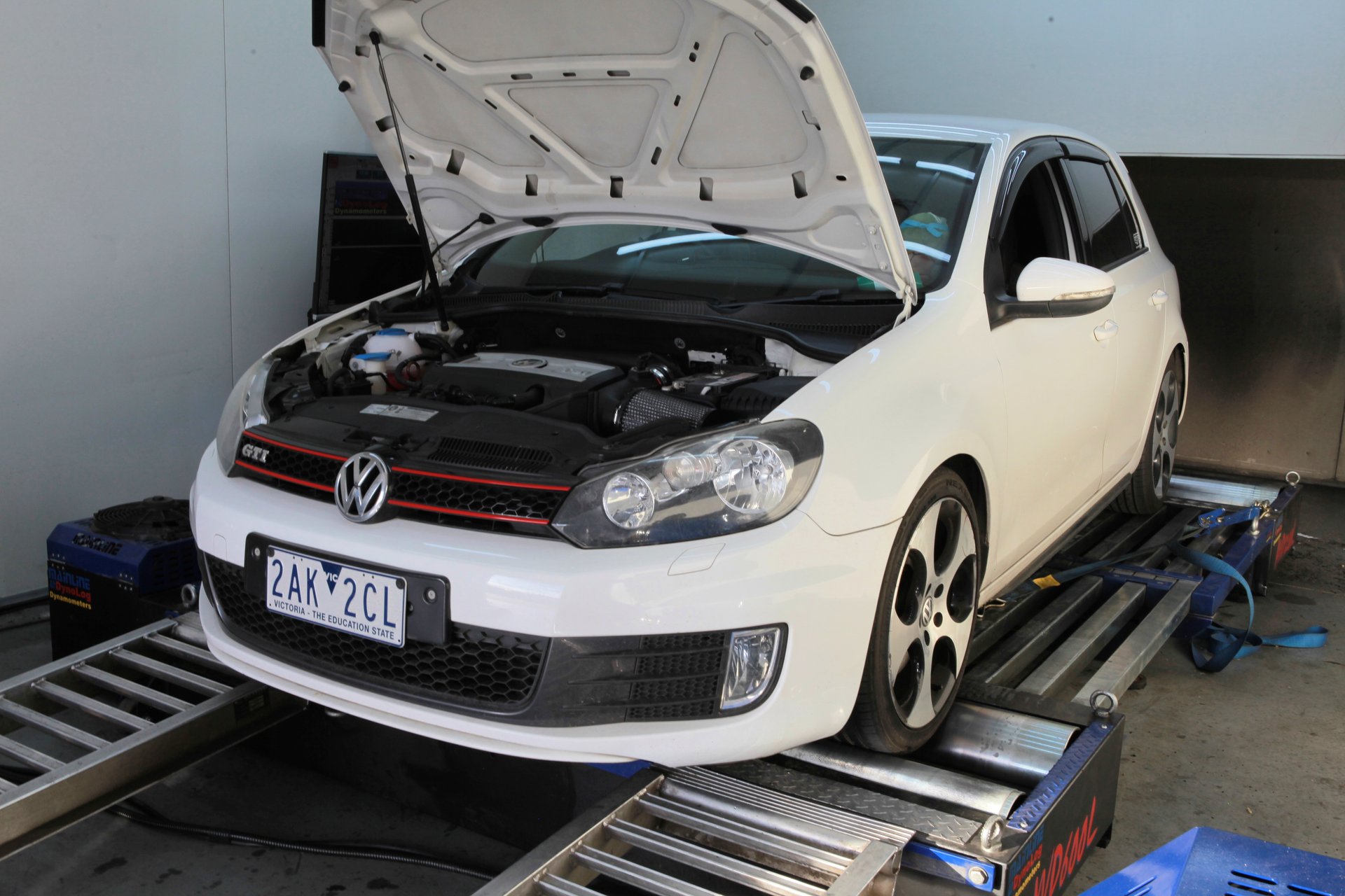 Volkswagen Golf GTI MK6 Stage 2 — On the dyno