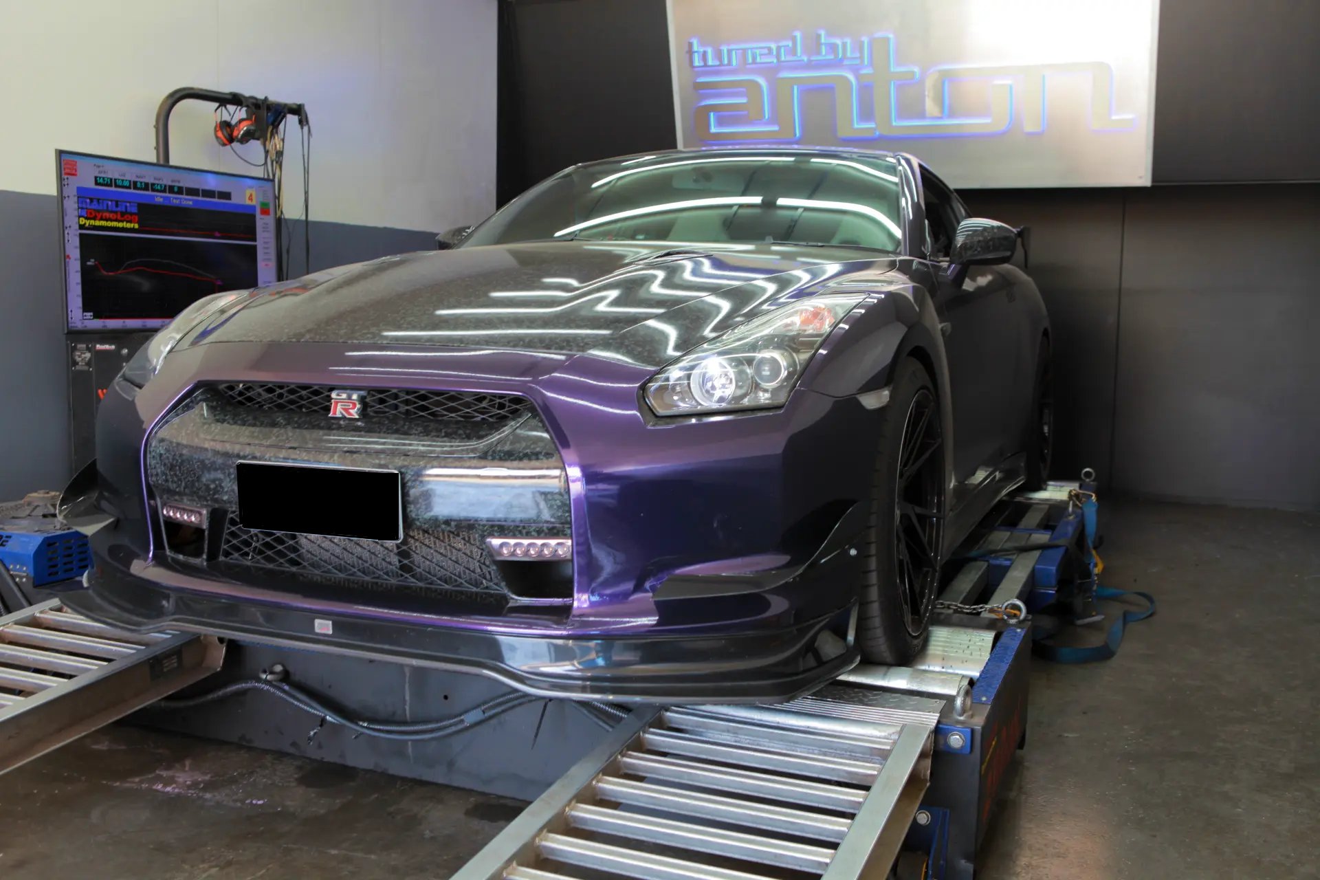 R35 Skyline GTR Stage 2 — On the dyno