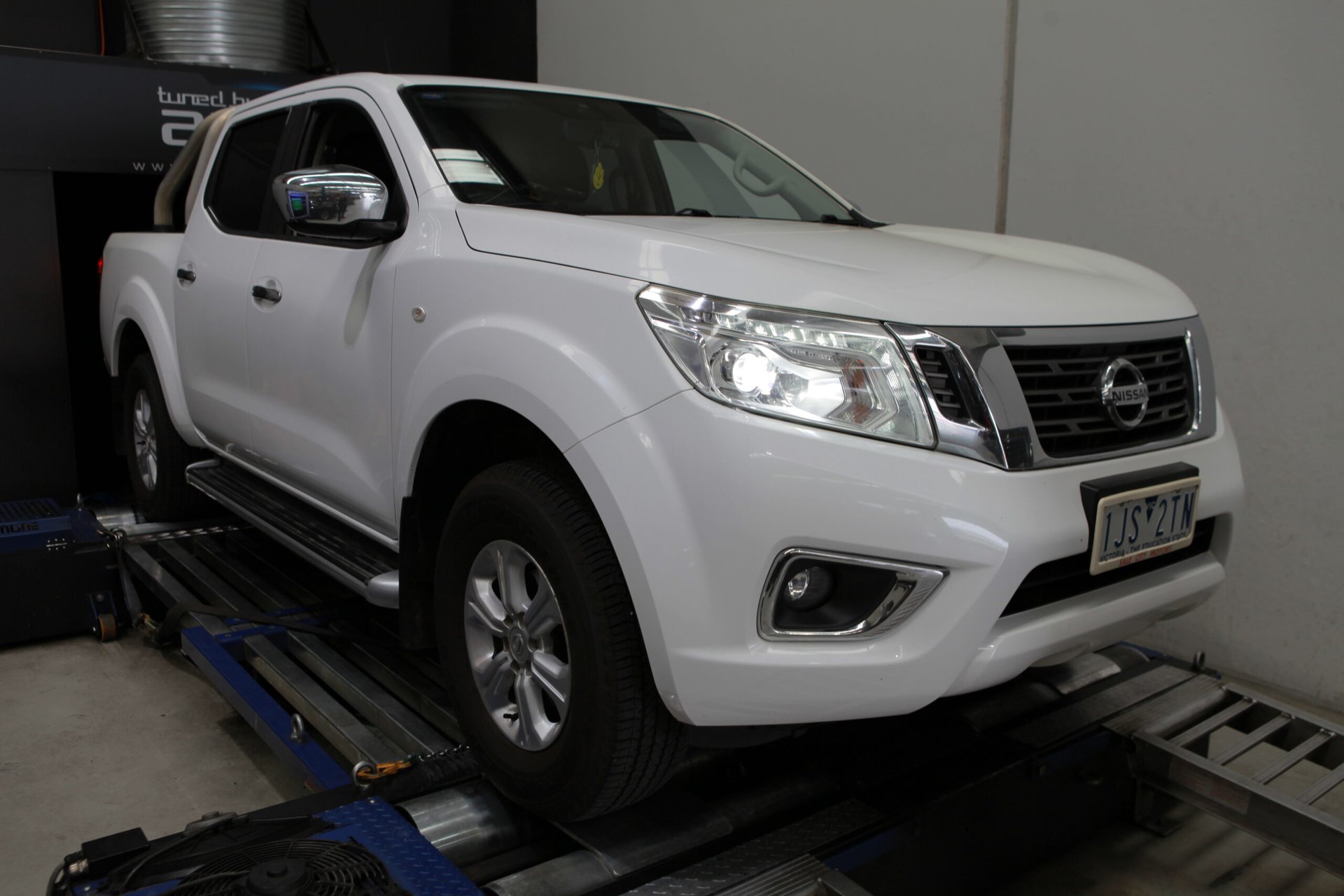 Nissan Navara NP300 Stage 1 — On the dyno