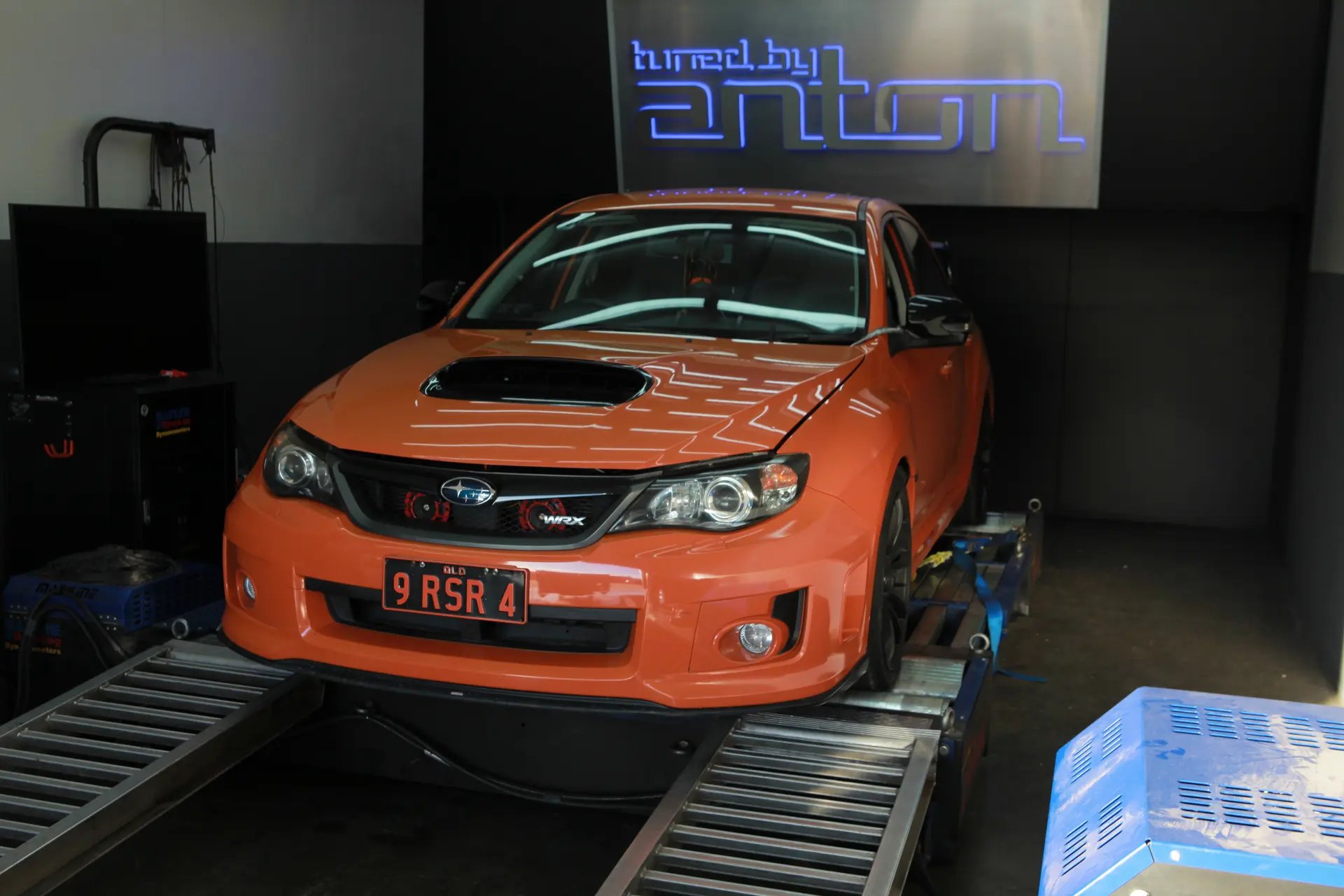 2011 Subaru WRX Tune — On the dyno