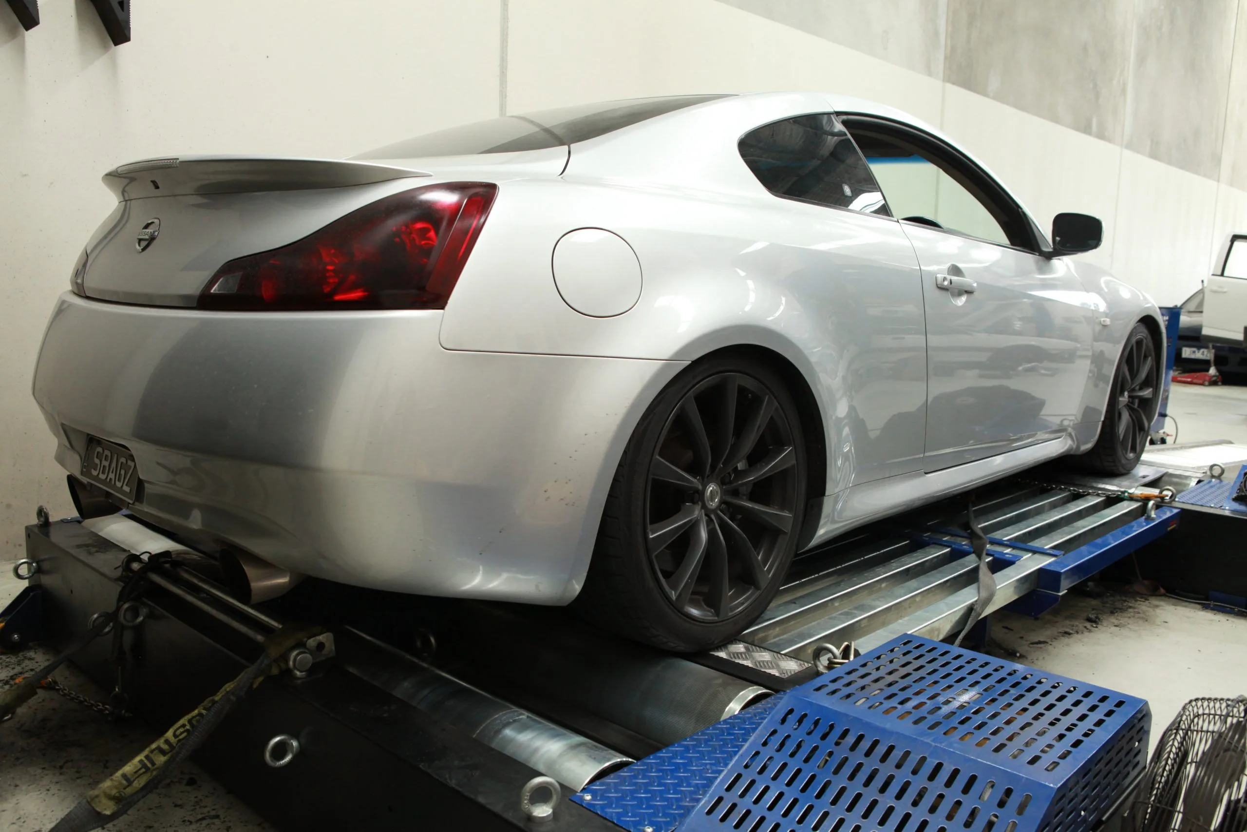 Nissan V36 Skyline — On the dyno