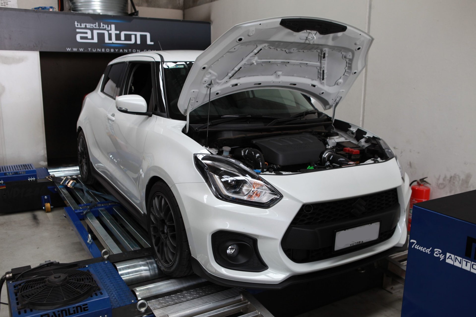 Suzuki Swift — On the dyno