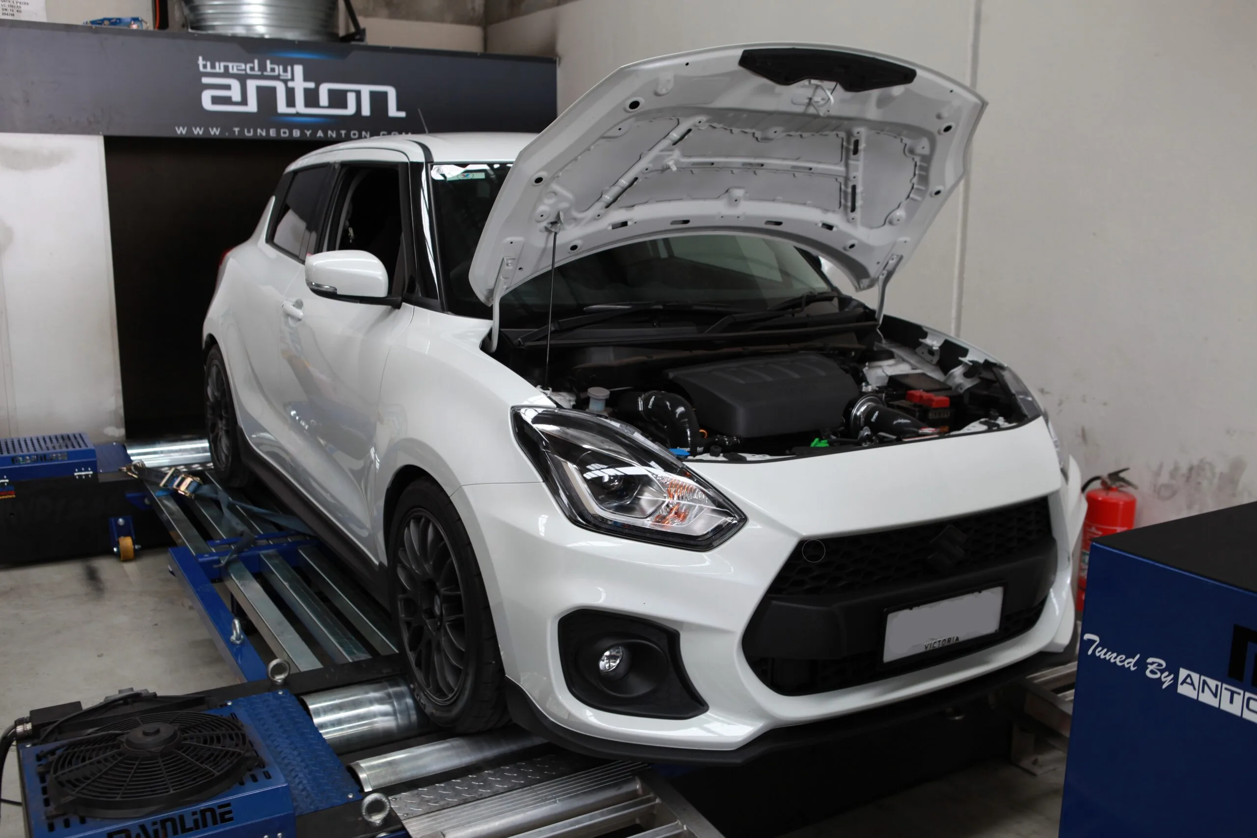 Suzuki Swift — On the dyno