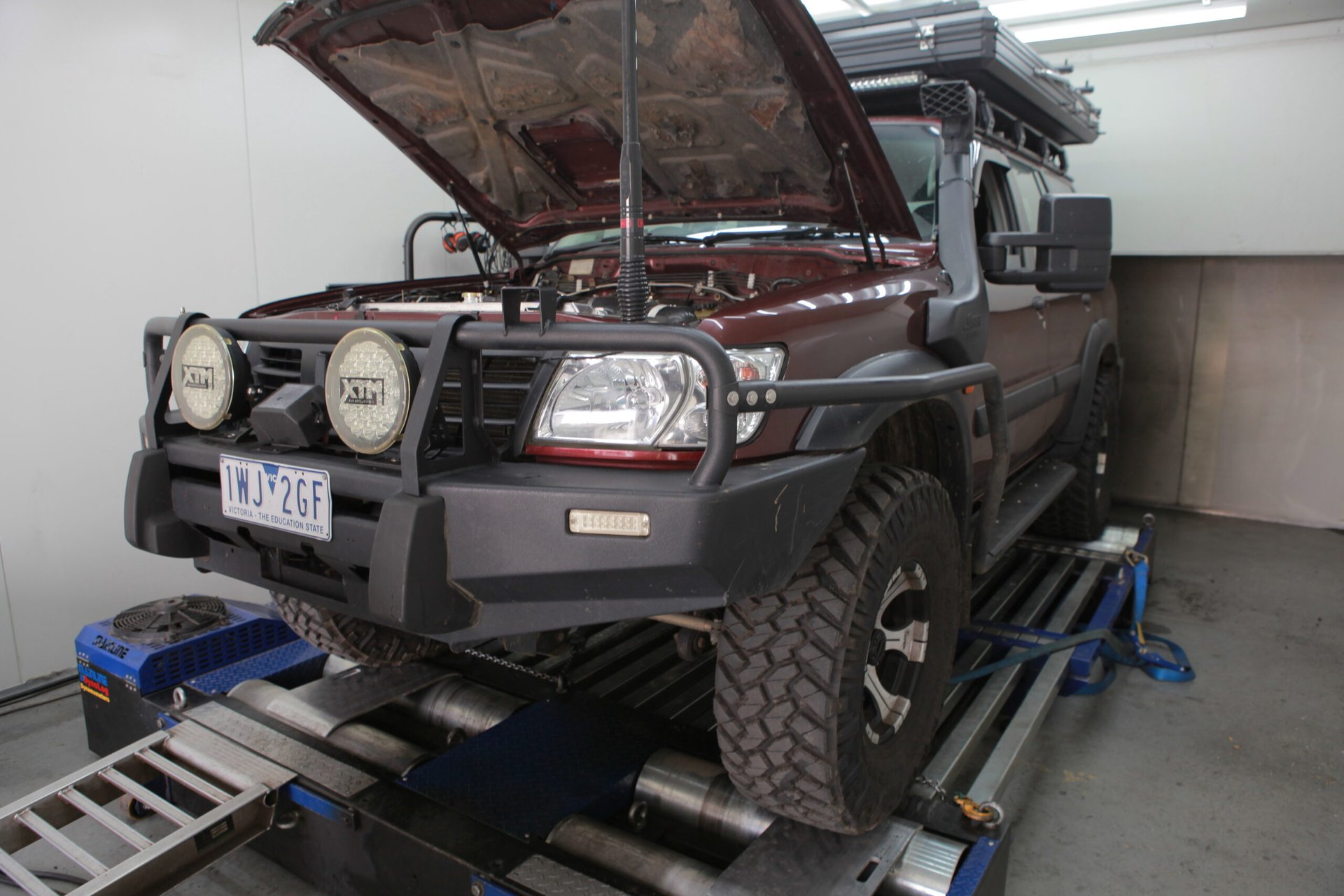Nissan Patrol LS 6.0lt Conversion — On the dyno