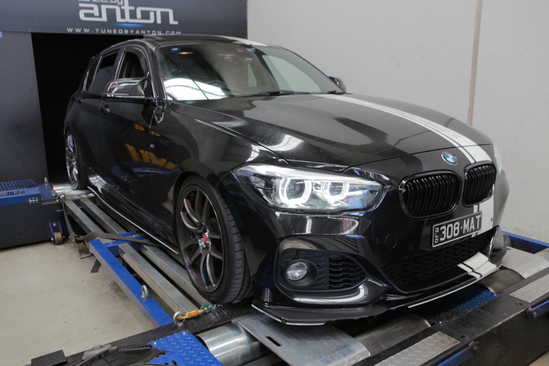 BMW 125i F20 Stage1 Tune — On the dyno