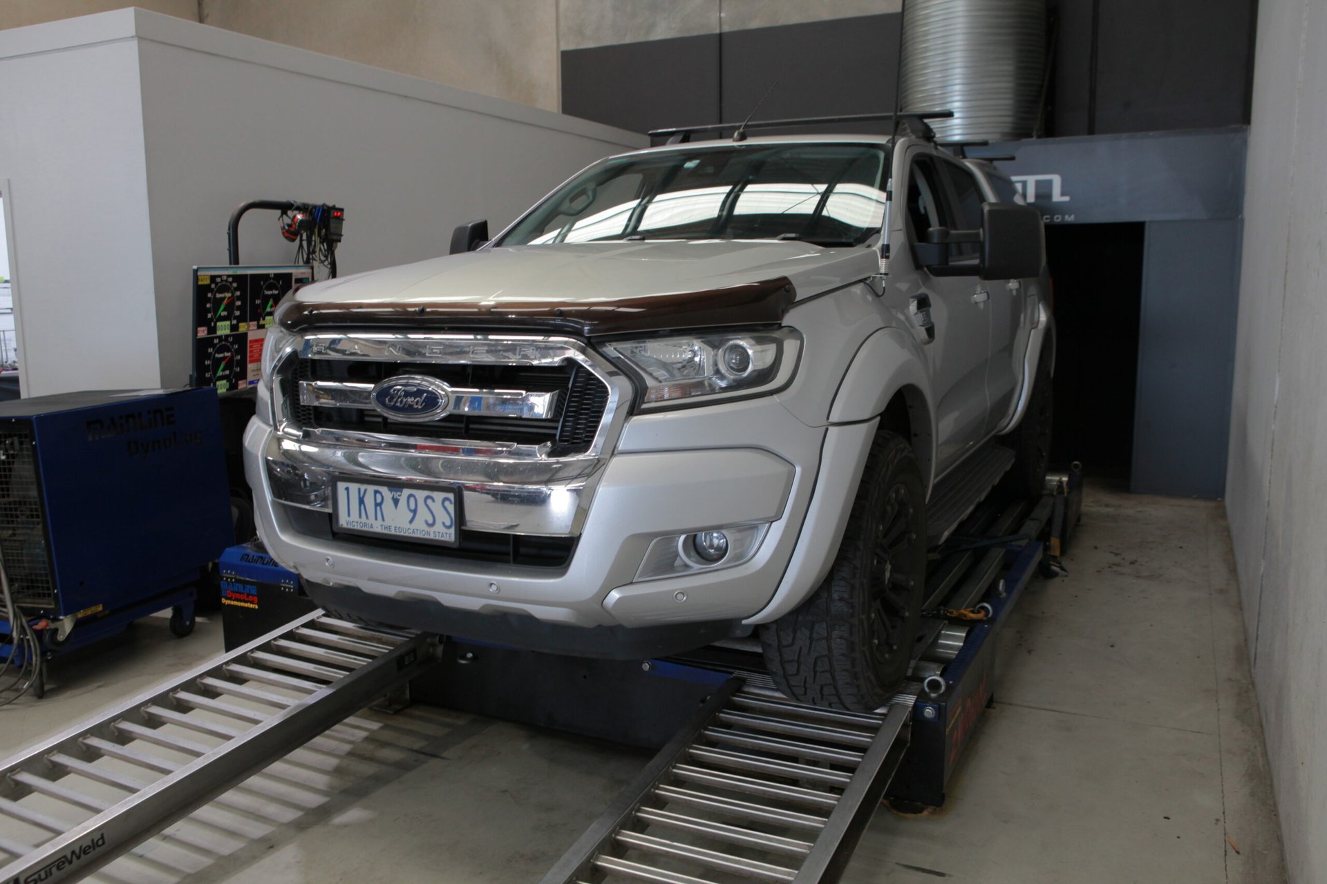 Ford Ranger PX2 Stage 1 — On the dyno