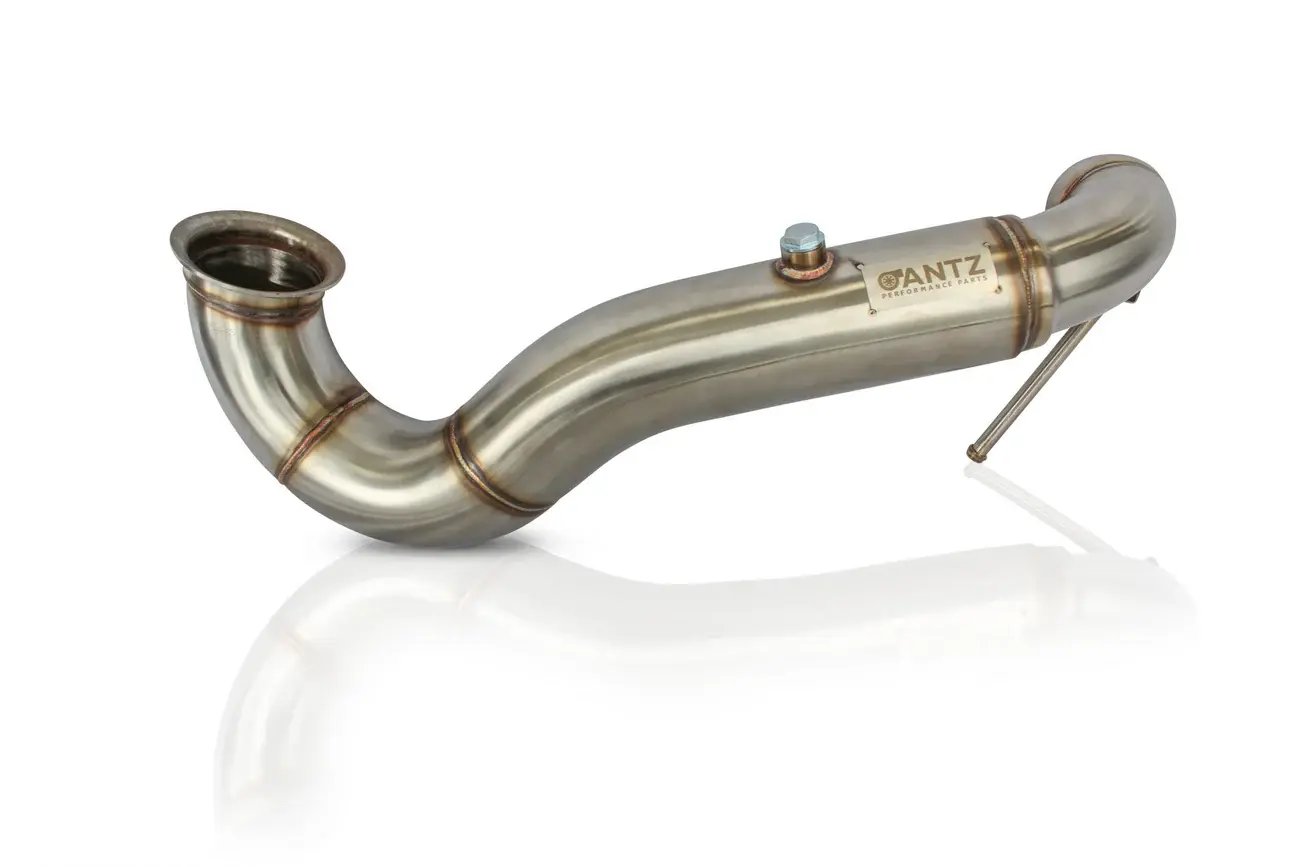 Mercedes Benz 3.5″ Race (Decat) Downpipe Mercedes A45 CLA 45 AMG W176