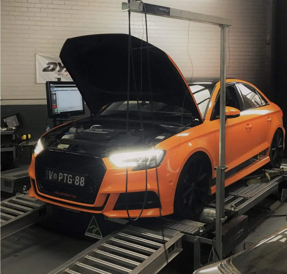 Audi S3 8V — On the dyno