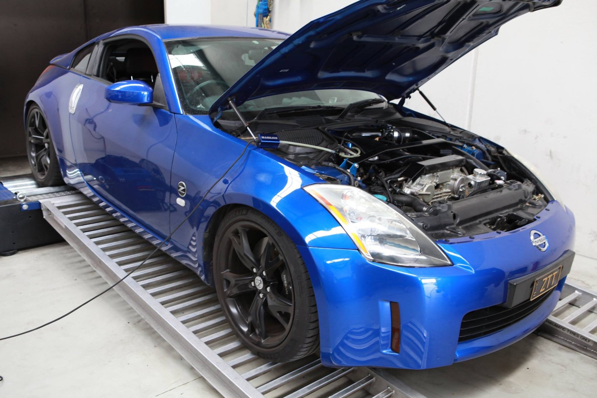 Nissan 350Z — On the dyno