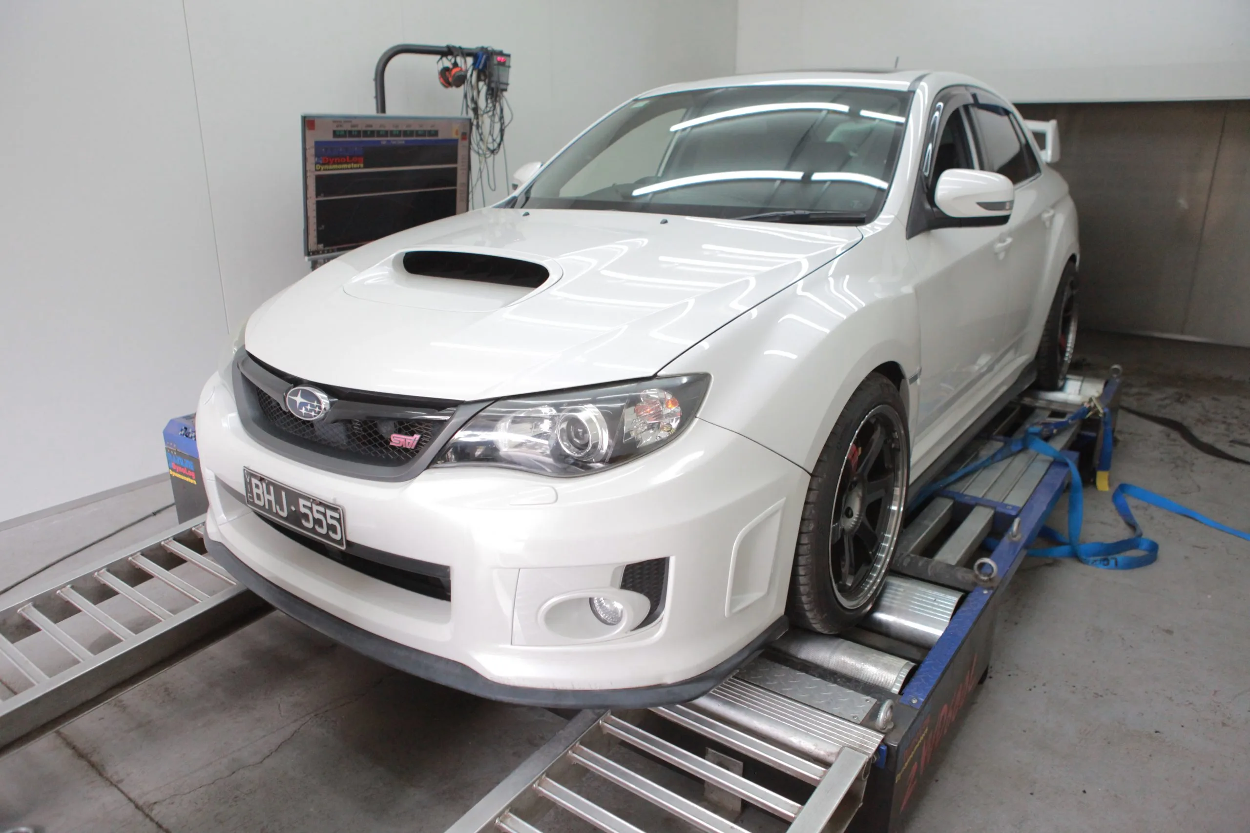 Subaru STI MY11 G3 — On the dyno