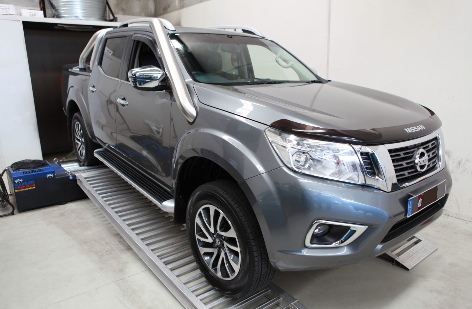 Nissan Navara NP300 — On the dyno