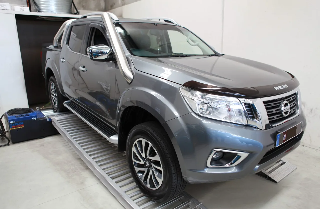 Nissan Navara NP300 — On the dyno