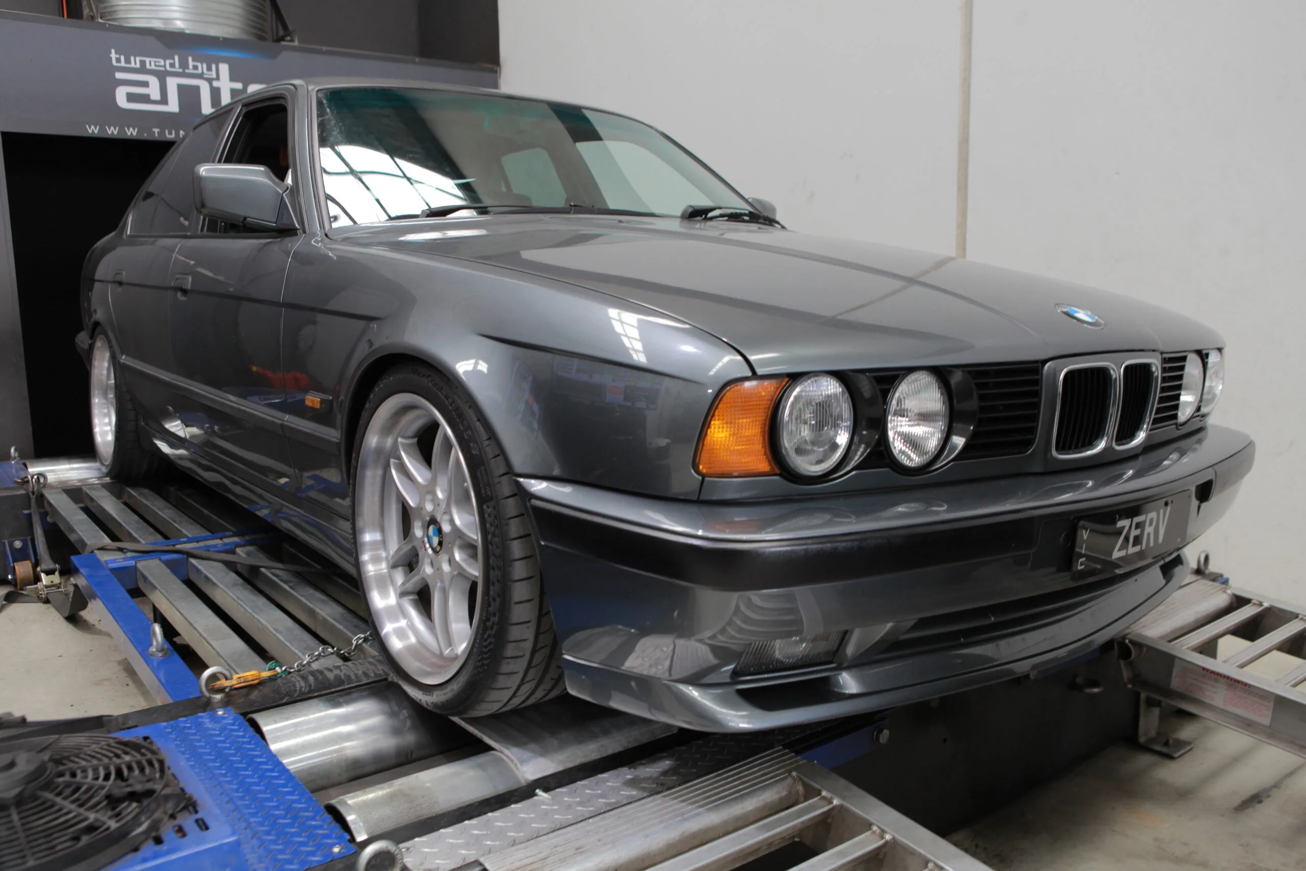 BMW 535i E34 Turbo — On the dyno