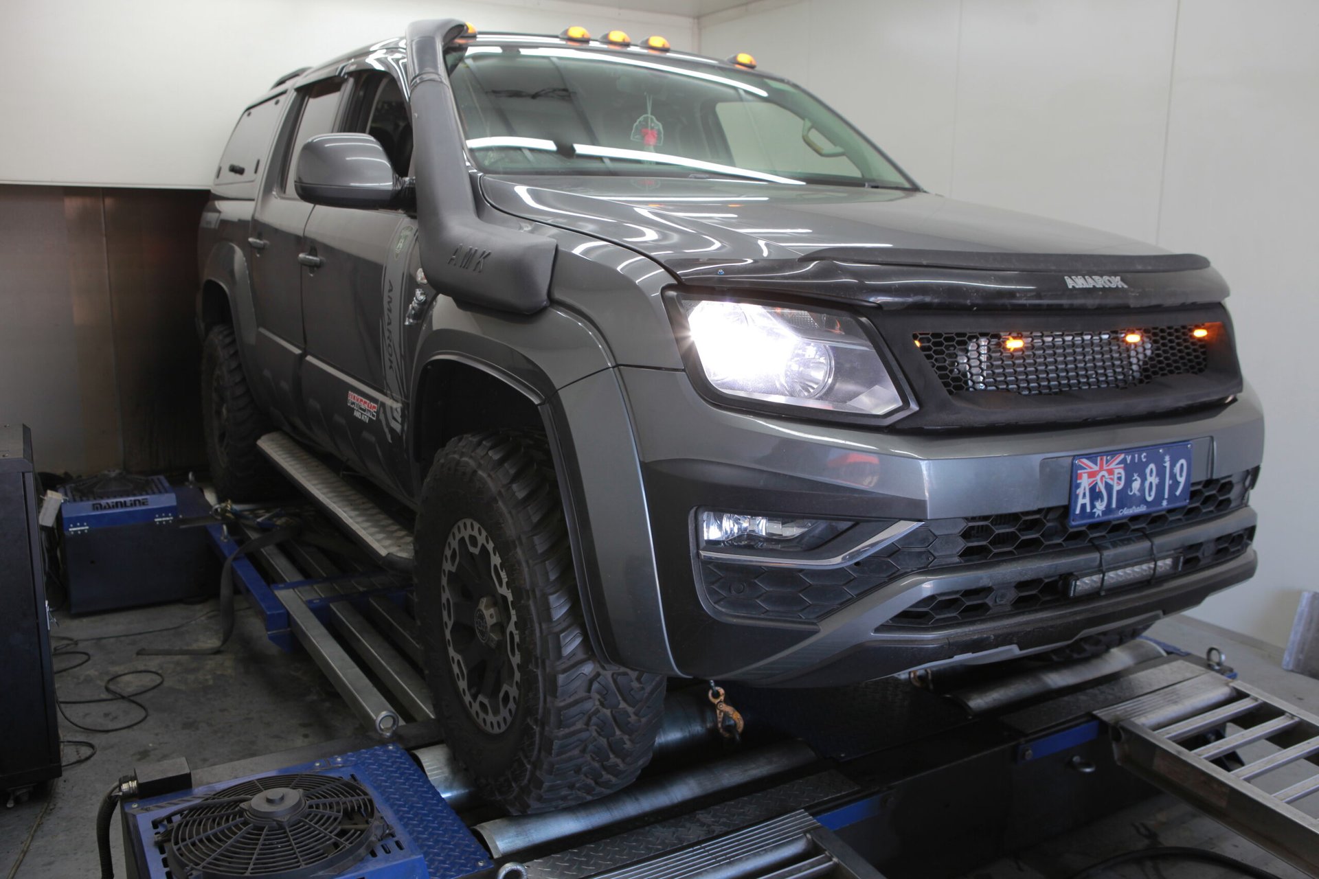 Volkswagen Amarok 3.0lt Stage 2 — On the dyno