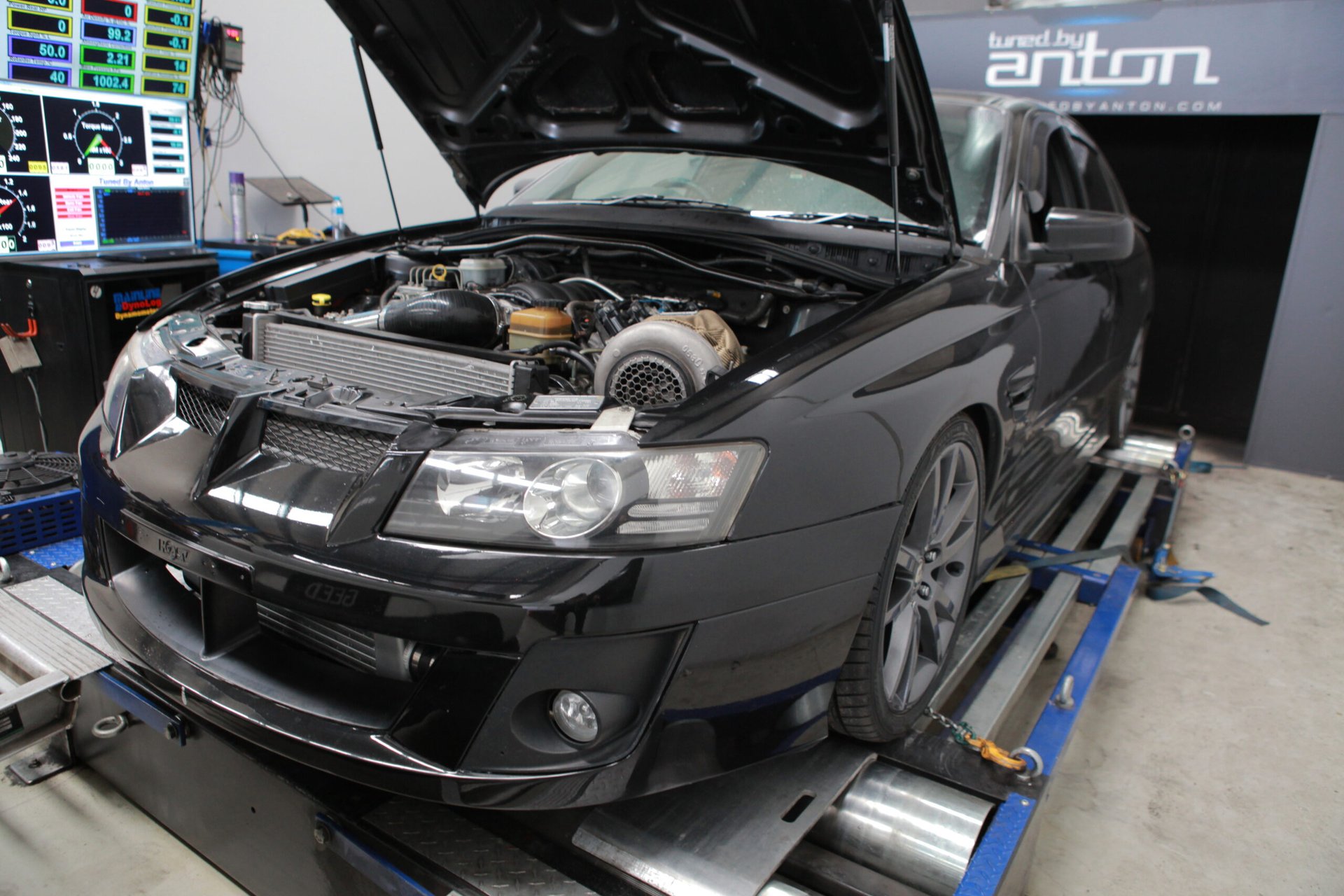 Holden Commodore VZ L98 turbo — On the dyno