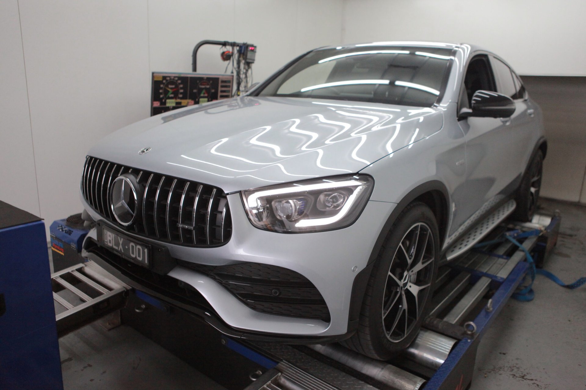 Mercedes GLC43 AMG Stage 1 — On the dyno