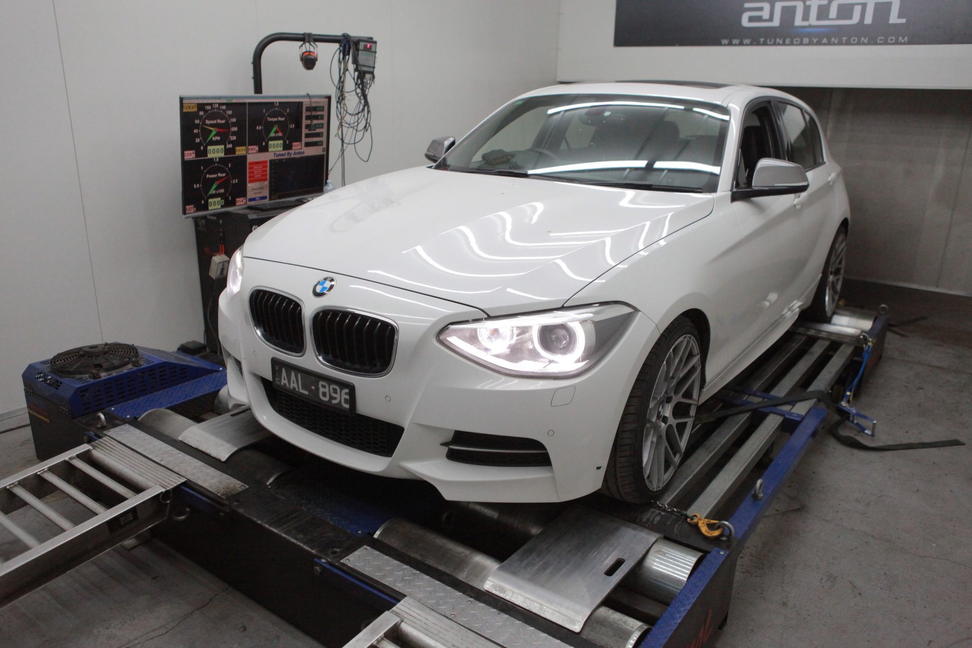 BMW 135i Stage 2 — On the dyno