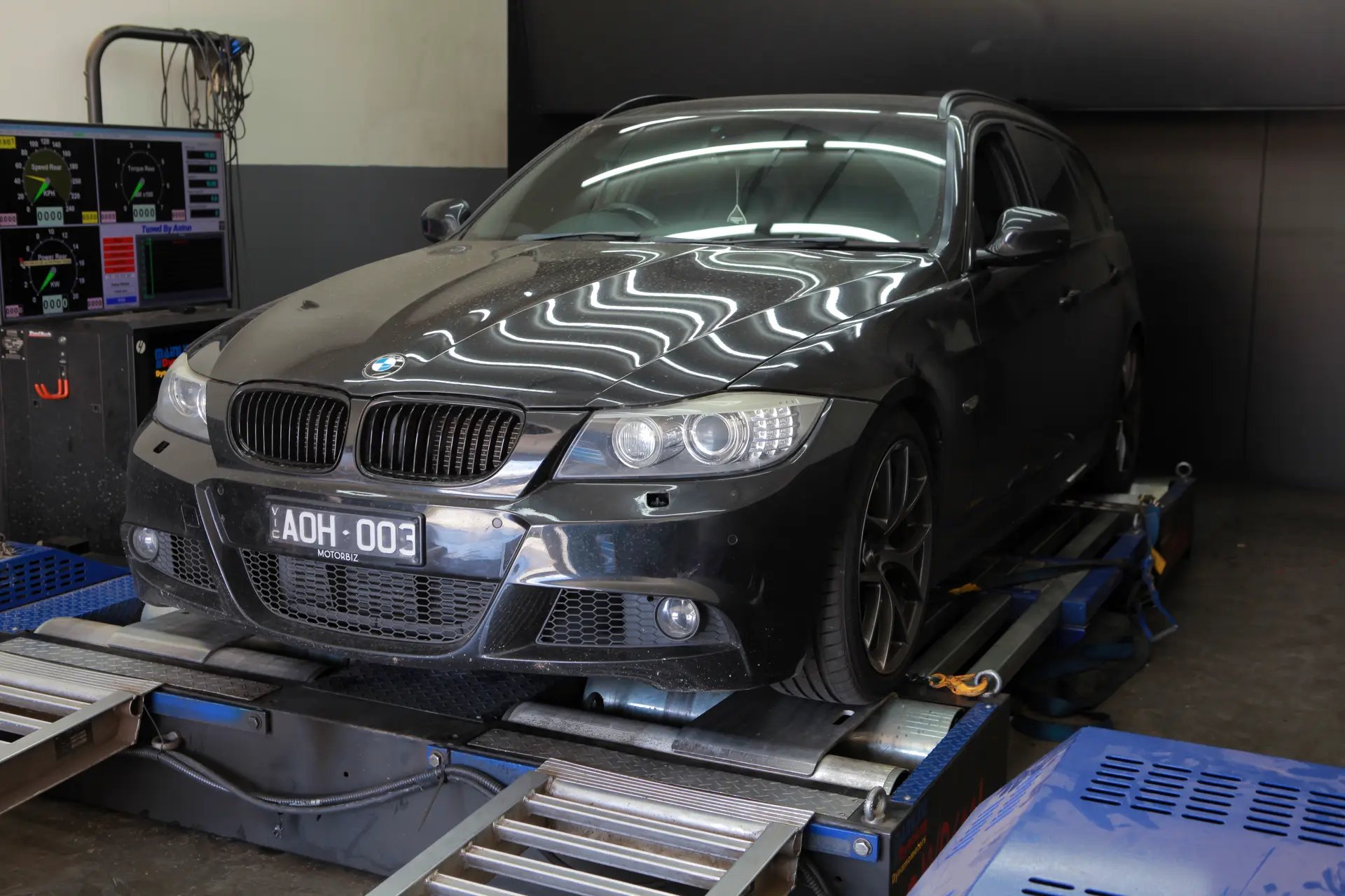 BMW 335i E90 N55 - Stage 3 — On the dyno
