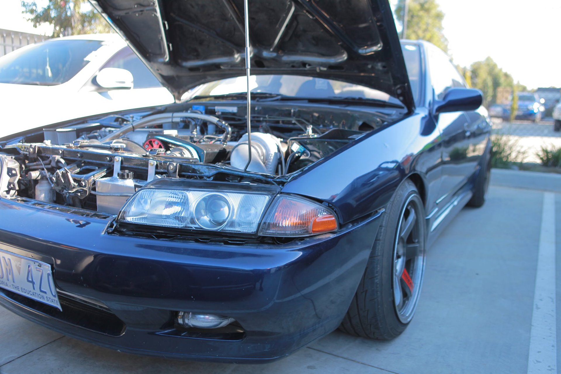 Nissan Skyline R32 GTST — On the dyno