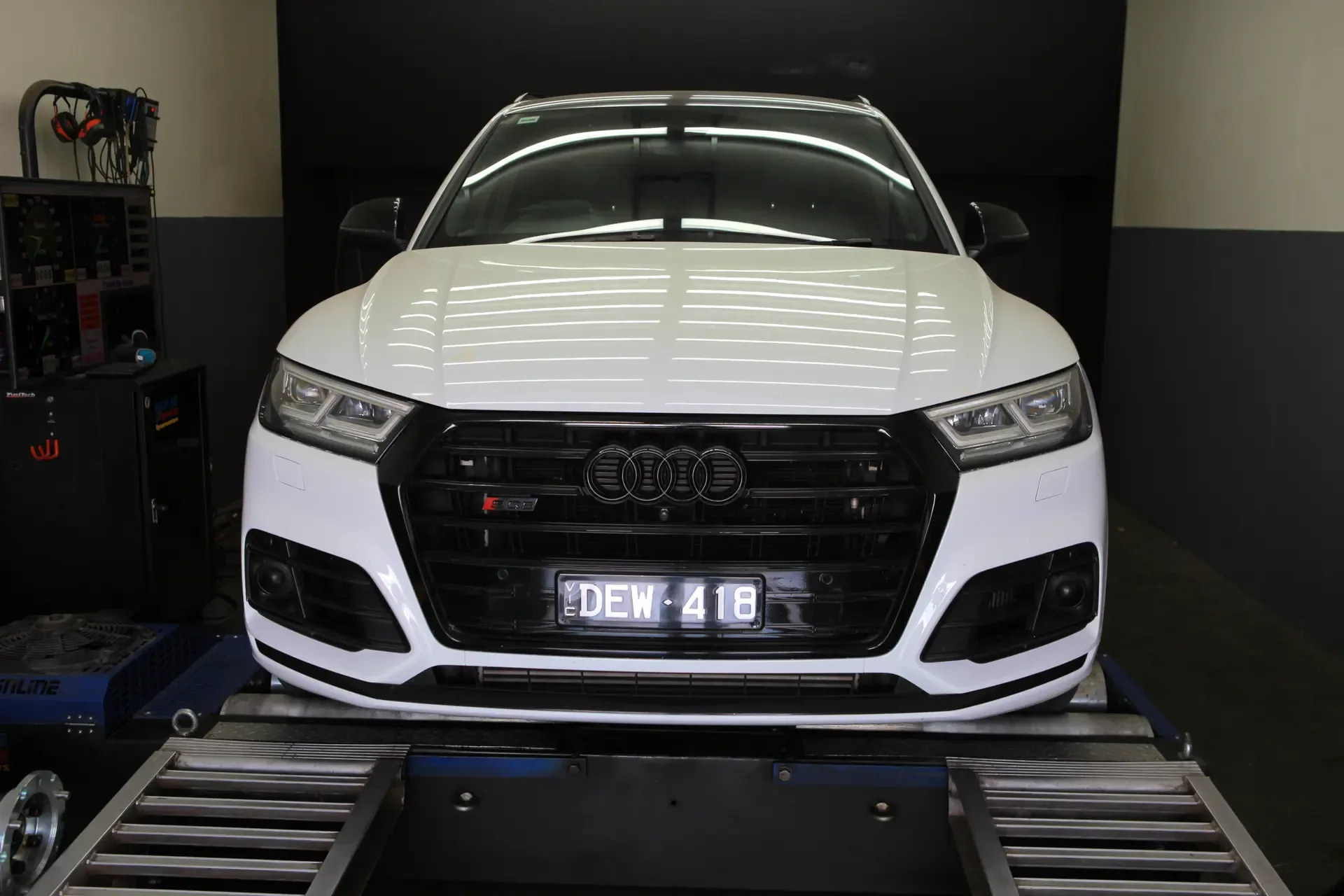 Audi SQ5 Stage 1 Tune — On the dyno