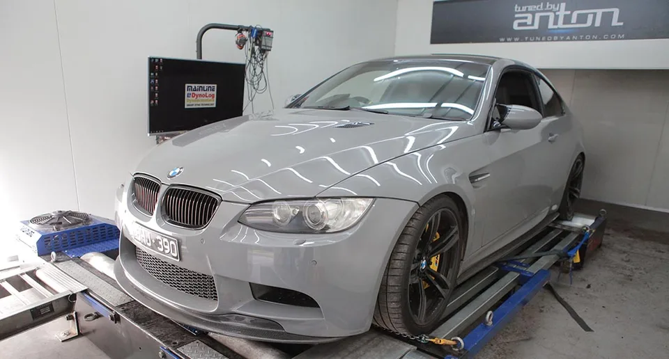 BMW M3 Gintana Supercharger Stage3 — On the dyno
