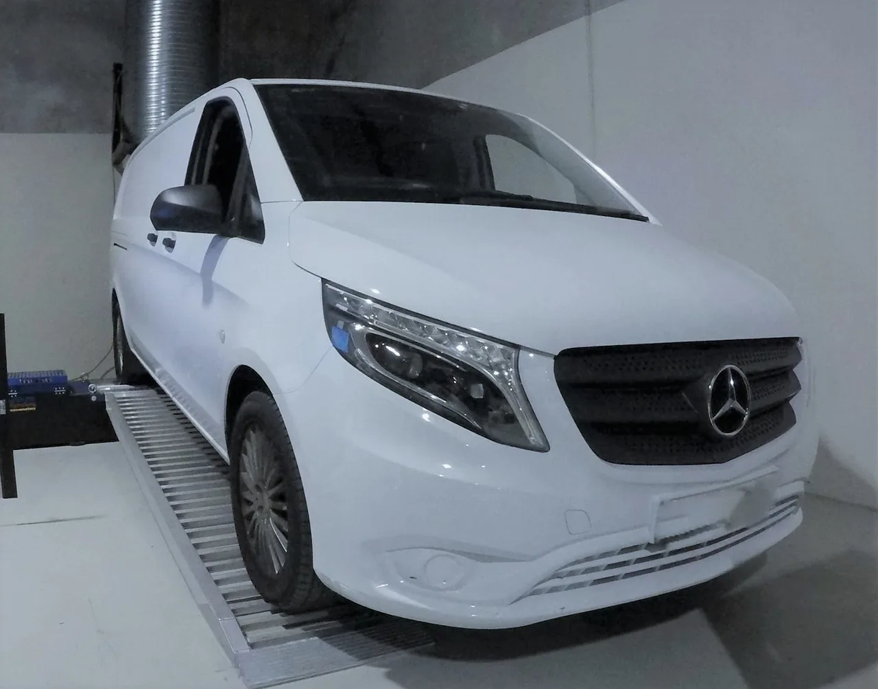 Mercedes Vito 119 — On the dyno