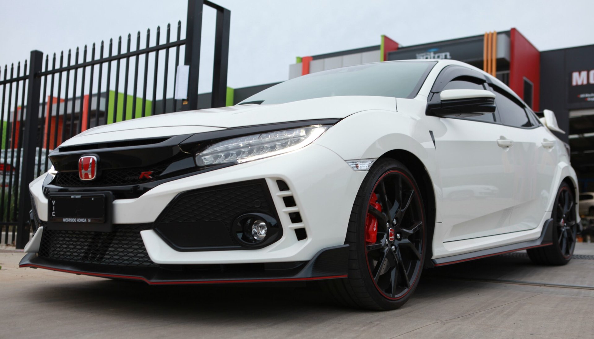 Honda Civic Type R — On the dyno