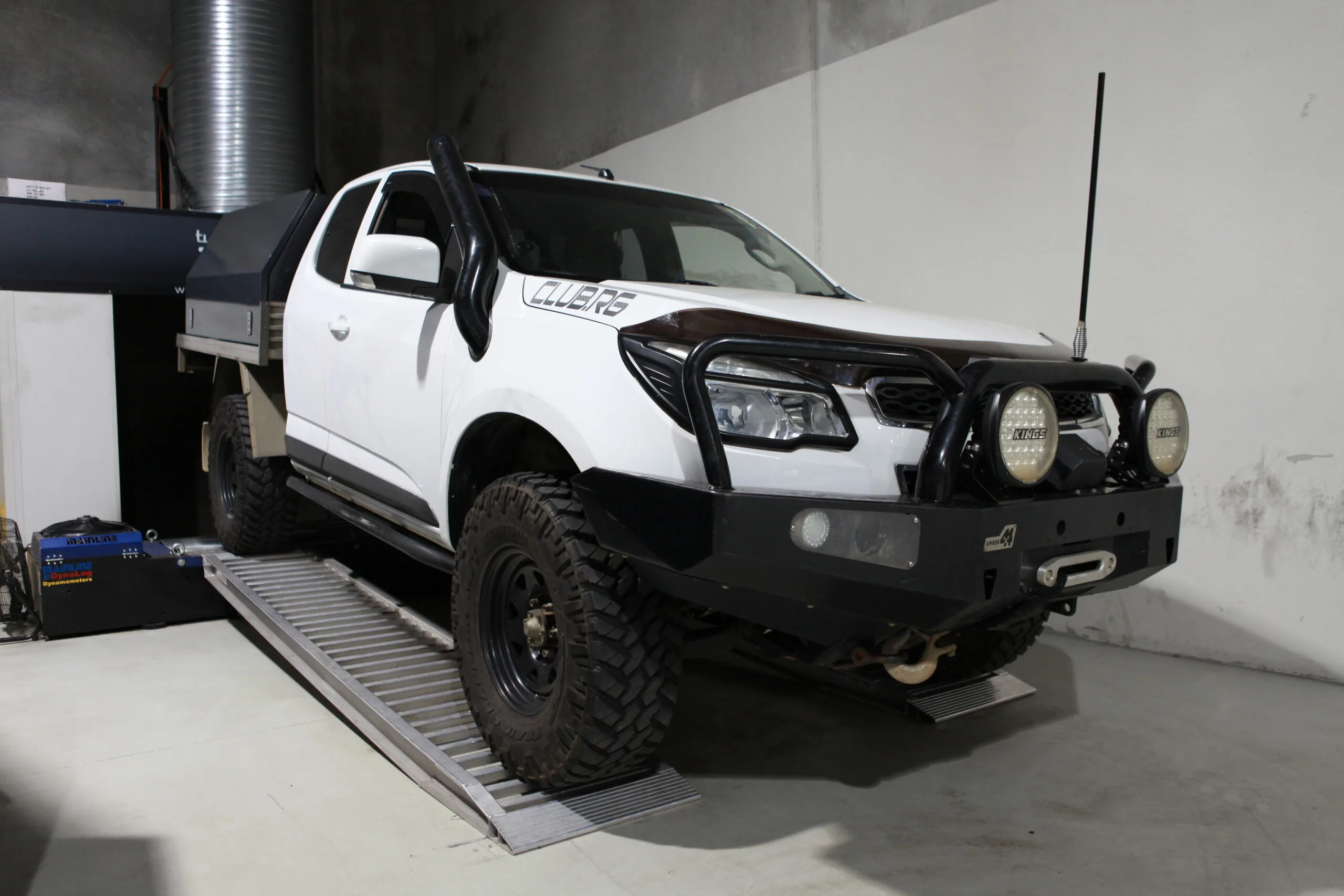 Holden Colorado 2.8 — On the dyno