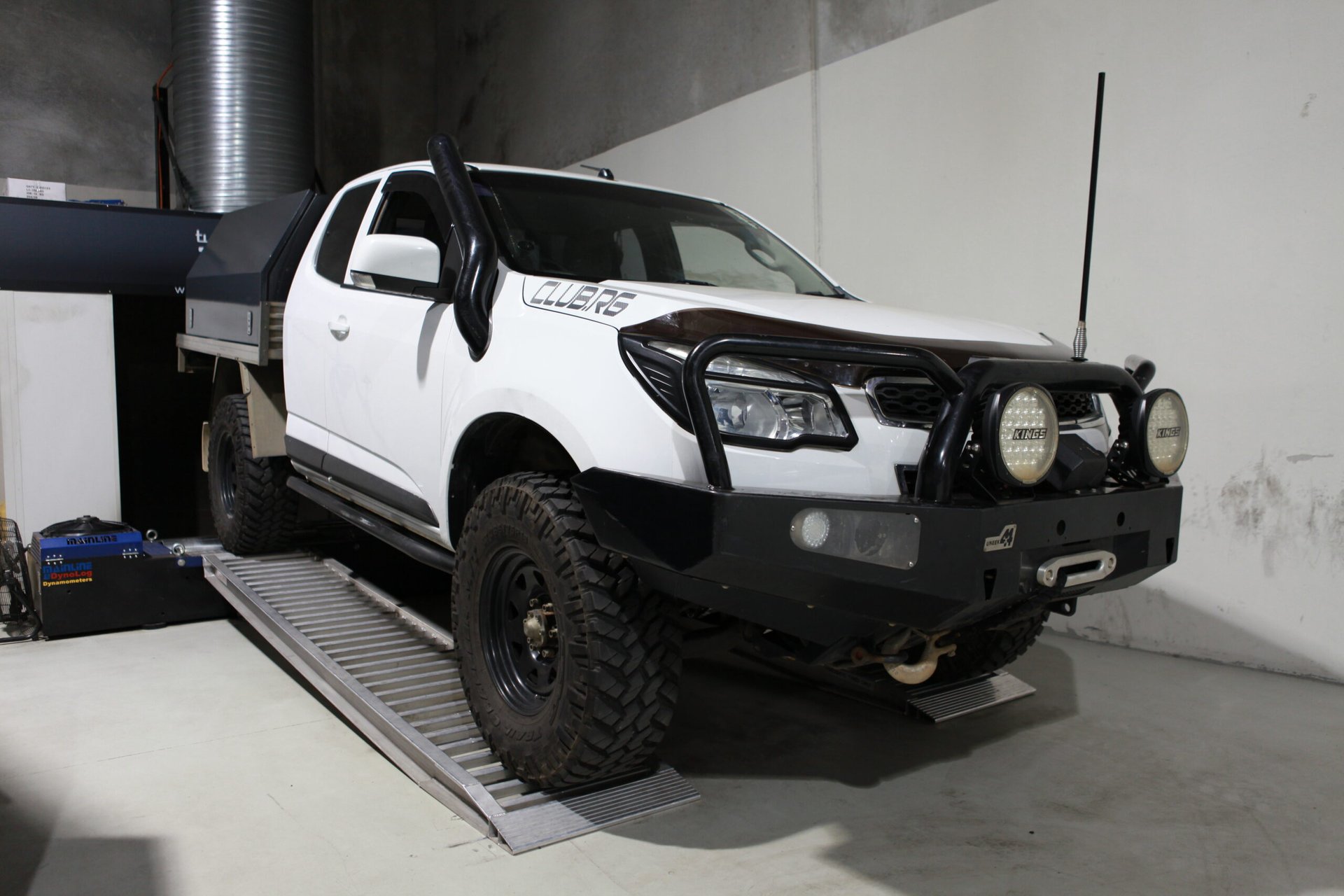 Holden Colorado 2.8 — On the dyno