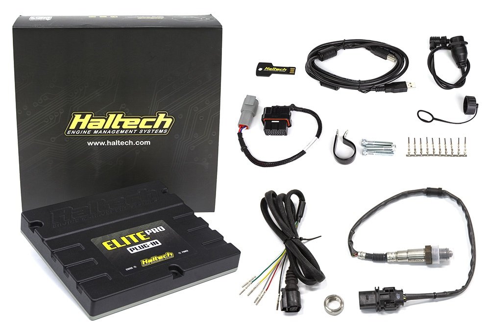 Haltech Elite PRO Plug-in ECU - Ford Falcon i6 "Barra" + Onboard Wideband Sensor Kit HT-154006