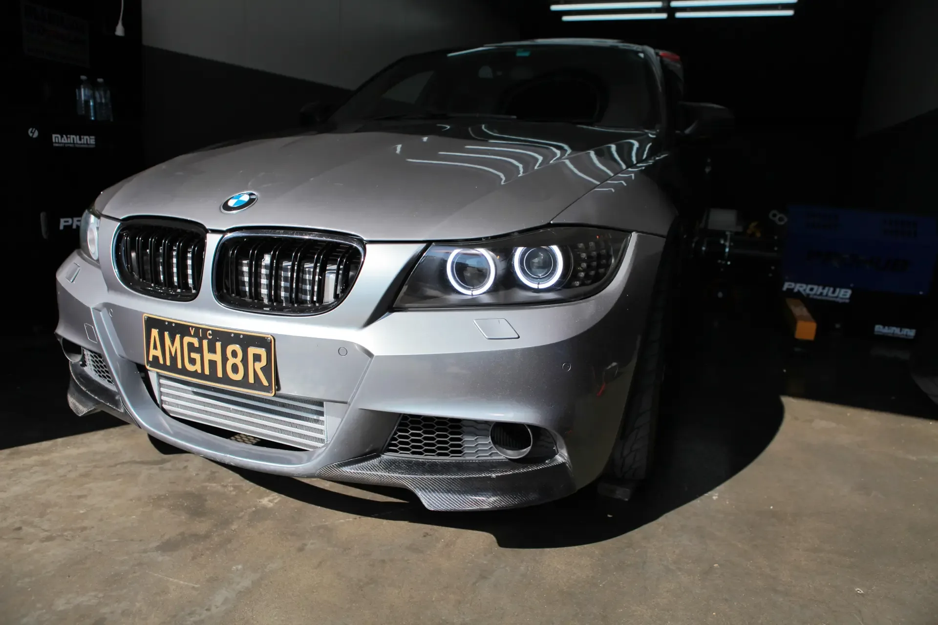 968HP BMW E90 S54 — On the dyno