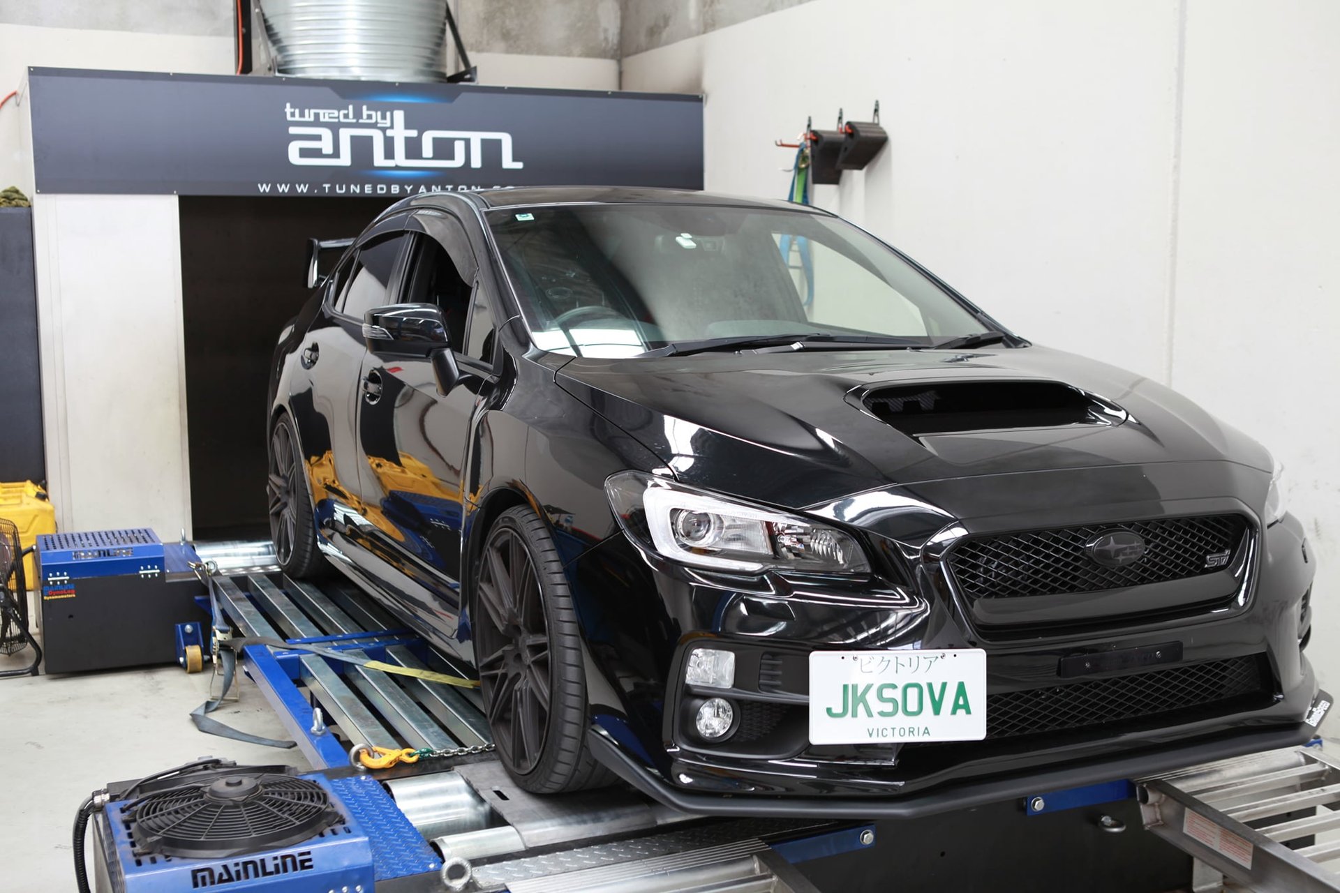 Subaru STI MY17 — On the dyno