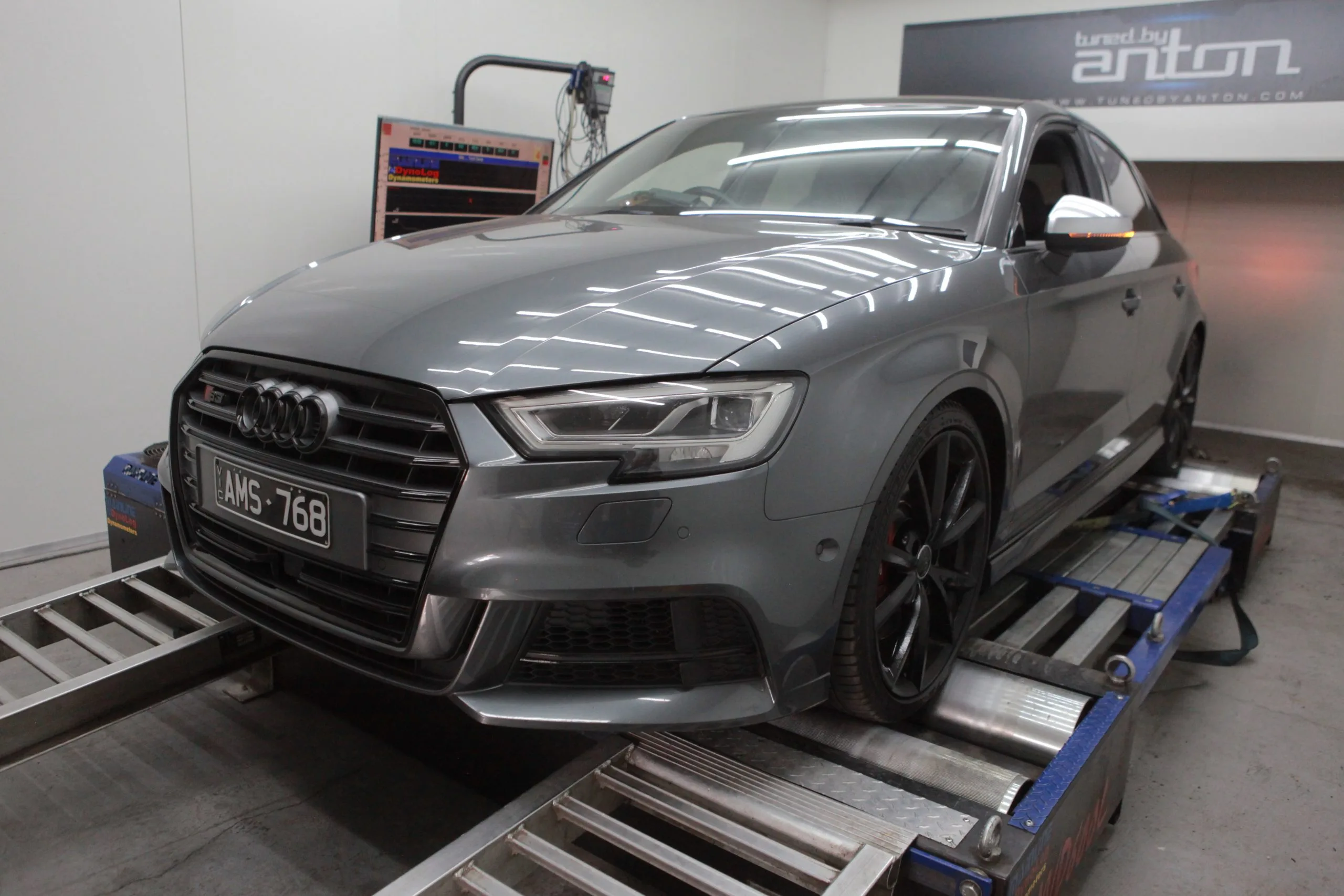 Audi S3 Stage 2 — On the dyno