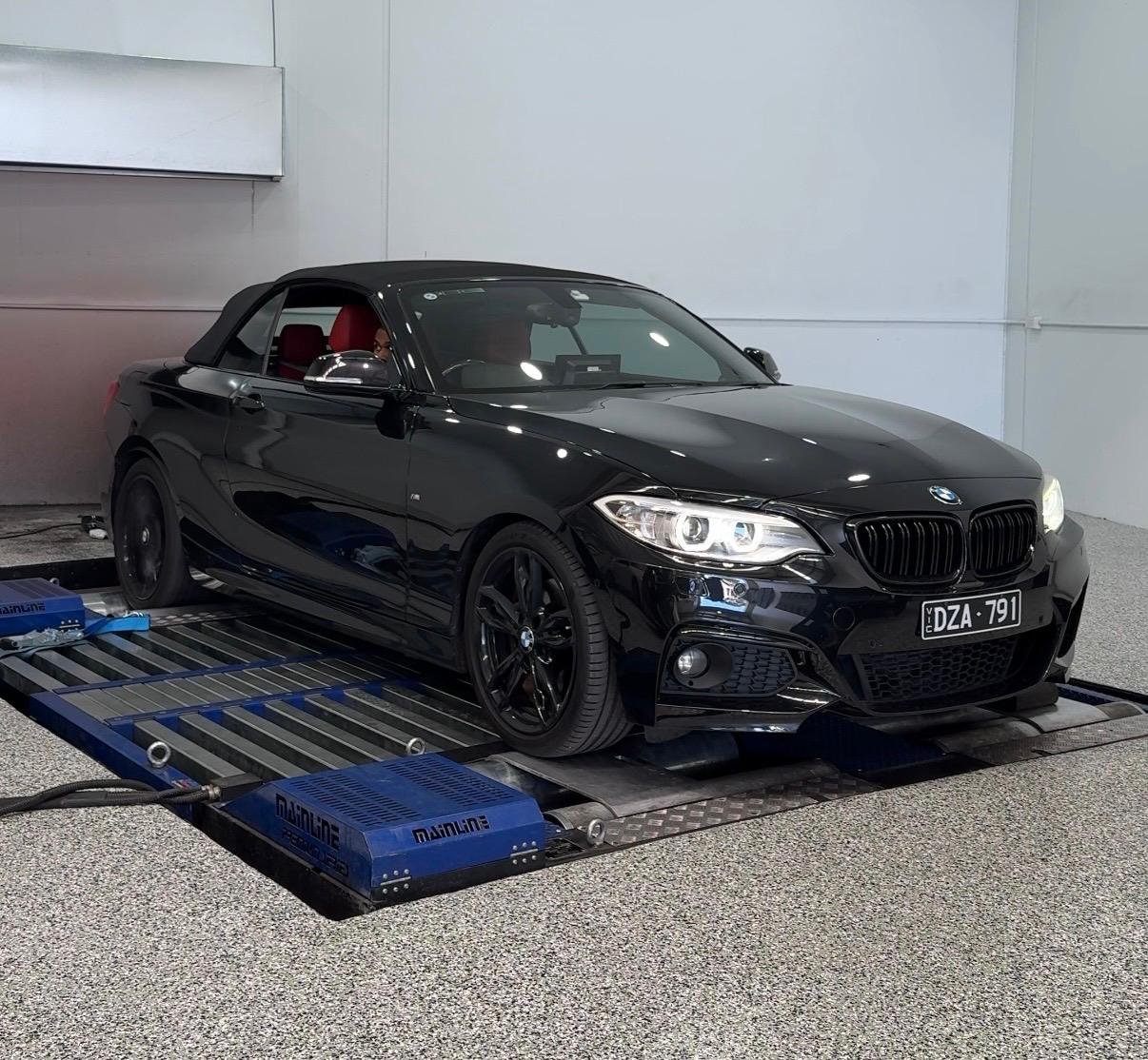 2015 BMW 220i M-SPORT STAGE 1: On the dyno